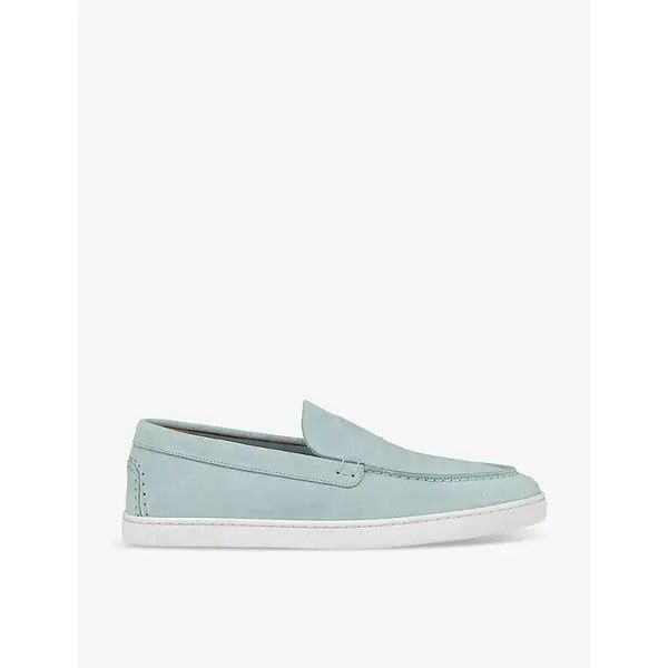 Christian Louboutin o1w1db10425 Loafers in Blue Size US 12 / EU 45 - 1 Thumbnail