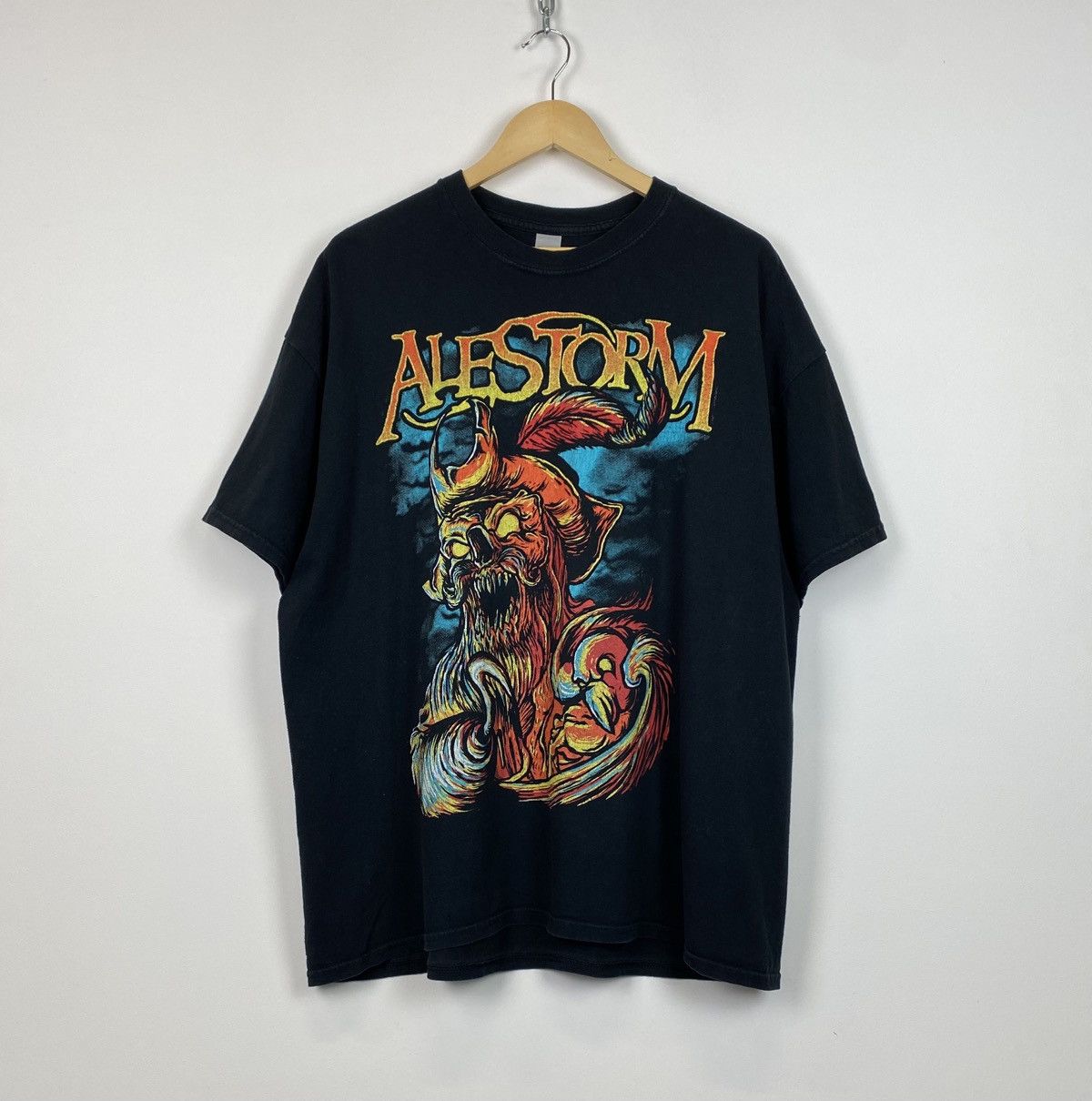 Band Tees Alestorm Rock Band T-Shirt Metal Pank Rock Band Skulls Black Size US XXL / EU 58 / 5 - 1 Thumbnail