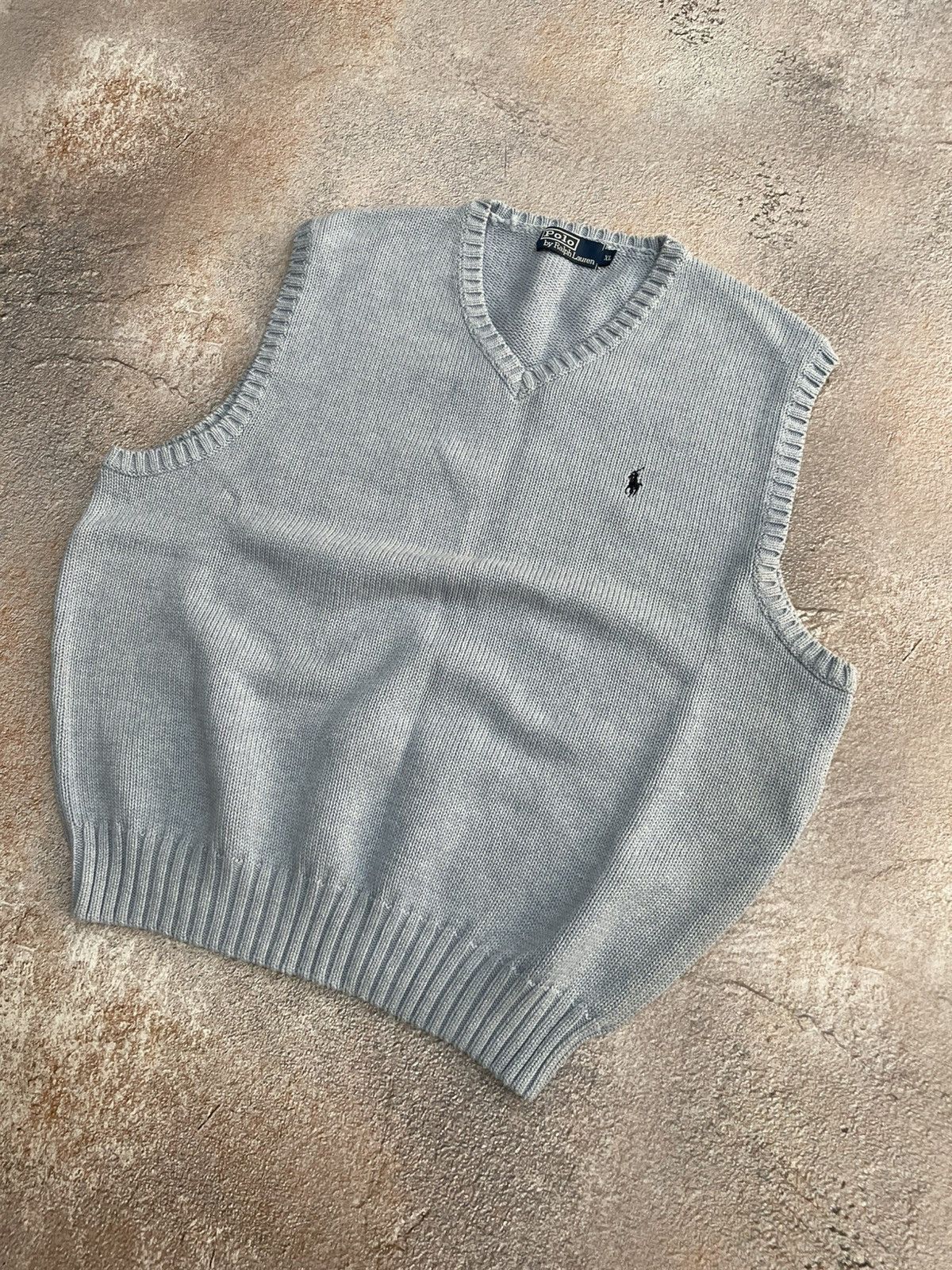 Polo Ralph Lauren Vintage Polo Ralph Lauren Heavy Cotton Knit Sweater Size US XL / EU 56 / 4 - 2 Thumbnail