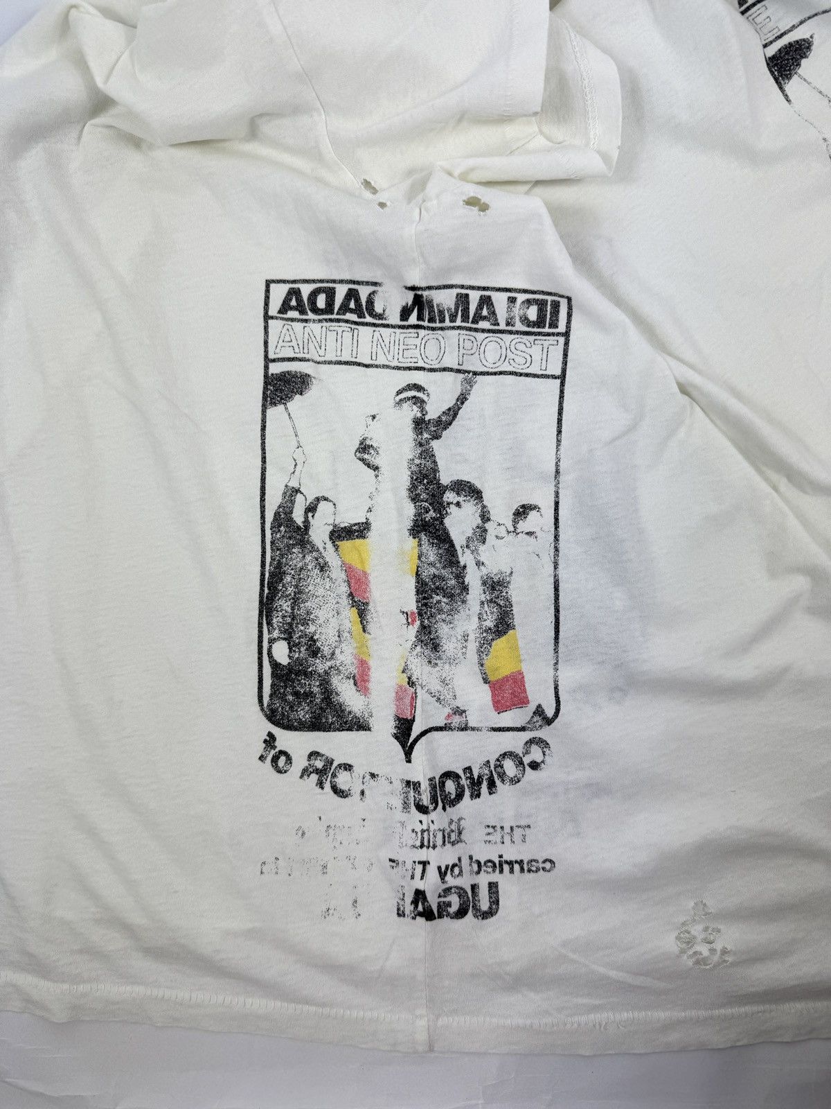 Enfants Riches Deprimes IDI AMIN DADA FADED WHITE T-SHIRT ‼️RARE‼️ Size US XXL / EU 58 / 5 - 12 Thumbnail