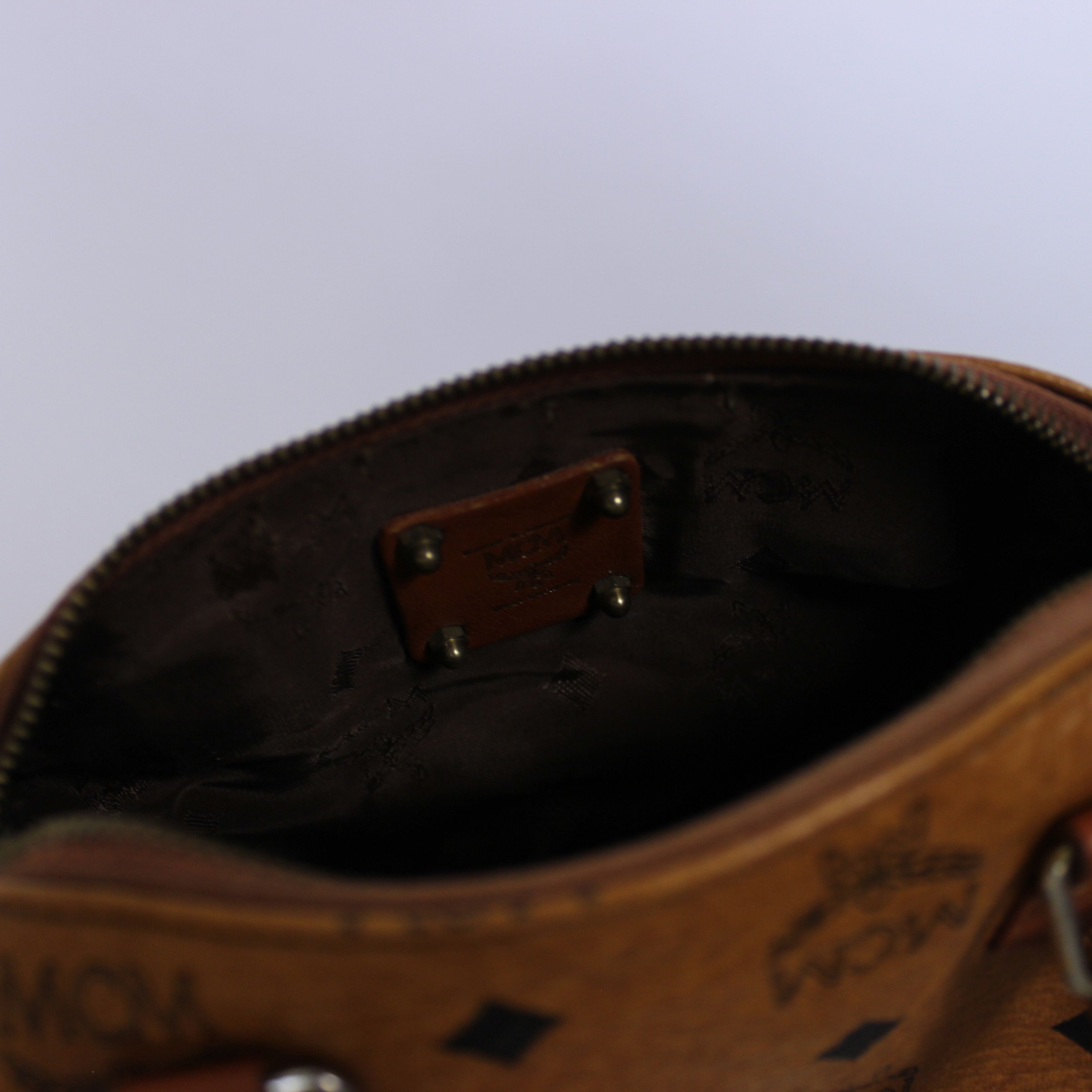 MCM Mcm bag mini small monogram leather 90s Size ONE SIZE - 7 Thumbnail