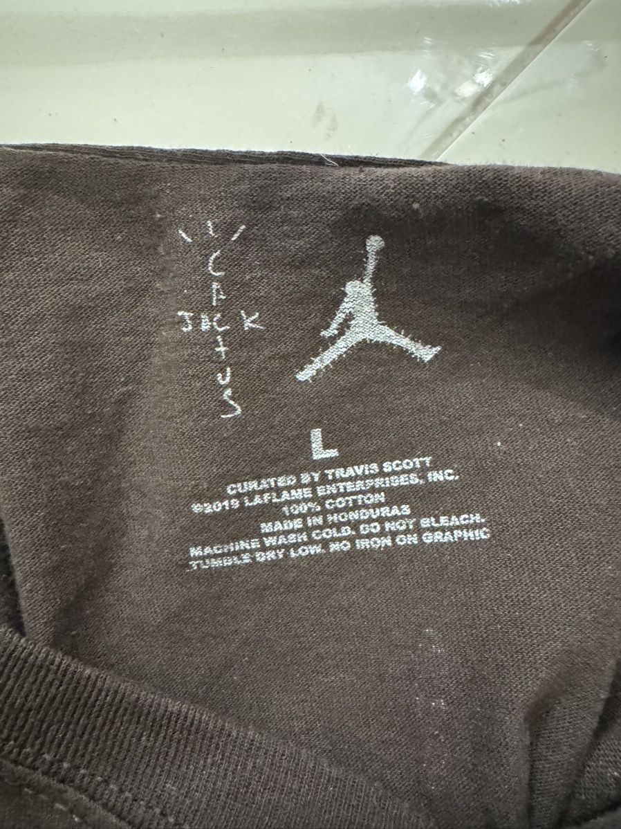 Nike × Travis Scott Travis Scott x Nike Air Jordan Highest T-Shirt Size US L / EU 52-54 / 3 - 3 Thumbnail