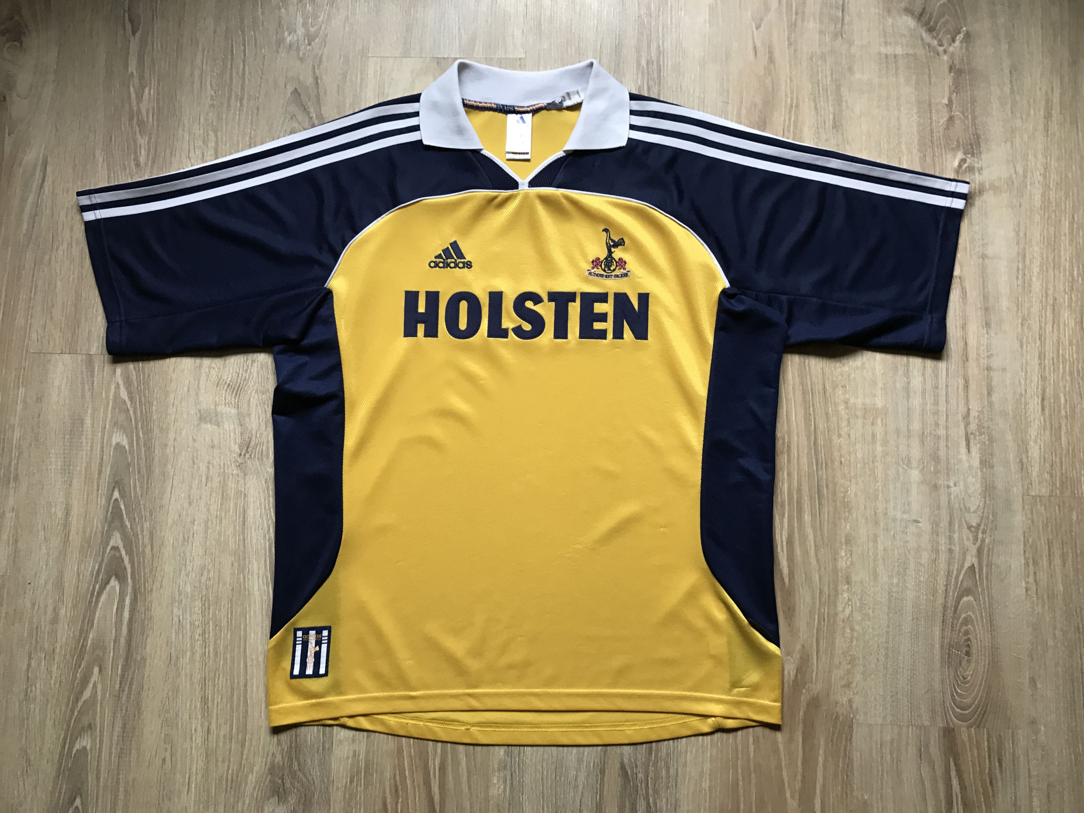 Adidas × Vintage Vintage Adidas Tottenham Hotspur Away Football Shirt Size US L / EU 52-54 / 3 - 1 Thumbnail
