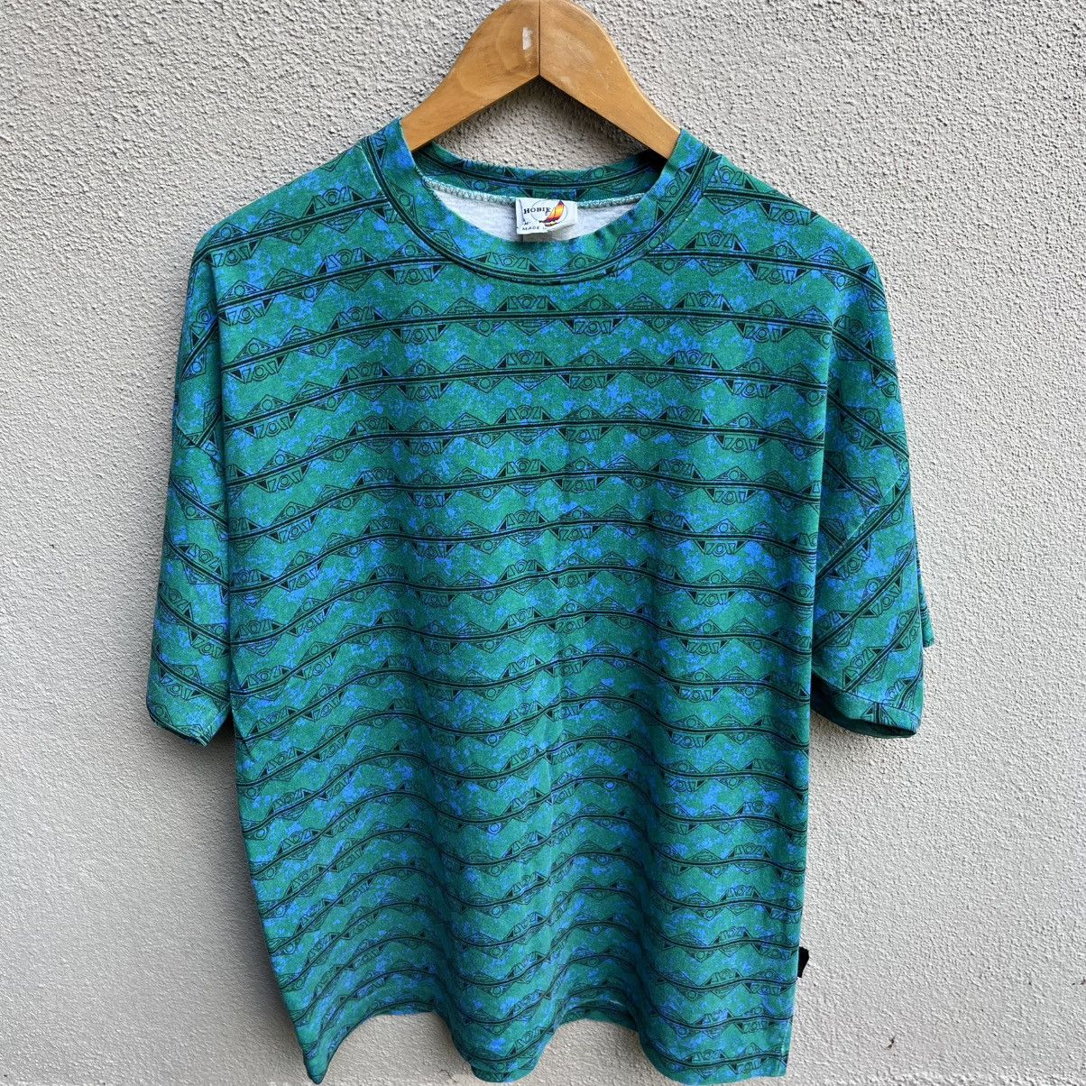 Vintage Vintage 80s HOBIE stripes surf tee usa Size US L / EU 52-54 / 3 - 2 Thumbnail