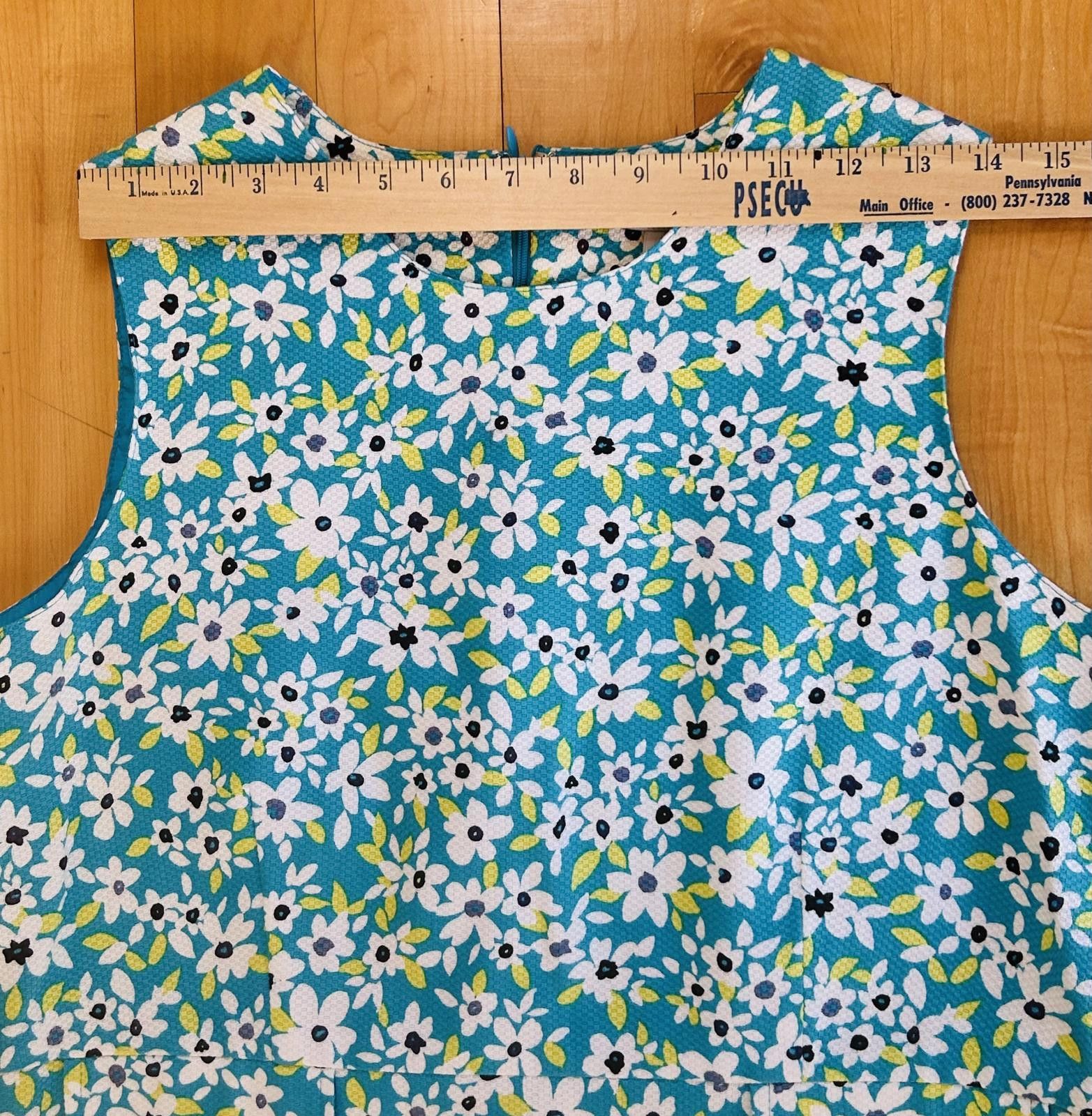 The Unbranded Brand Floral Print Dress Valerie Stevens s 12 Grandmacore Size XL / US 12-14 / IT 48-50 - 6 Thumbnail