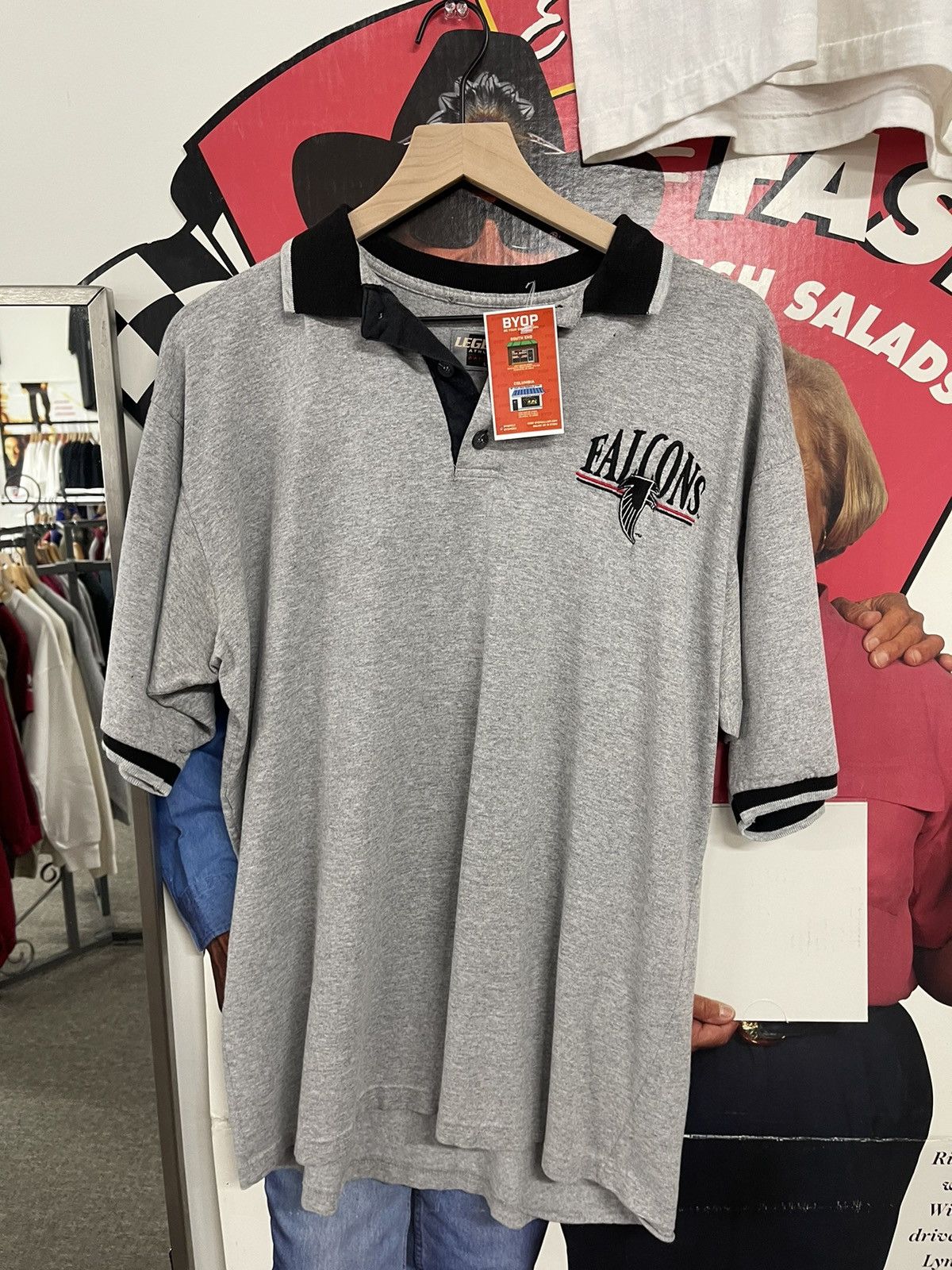 Vintage Grey falcons Size US L / EU 52-54 / 3 - 1 Preview