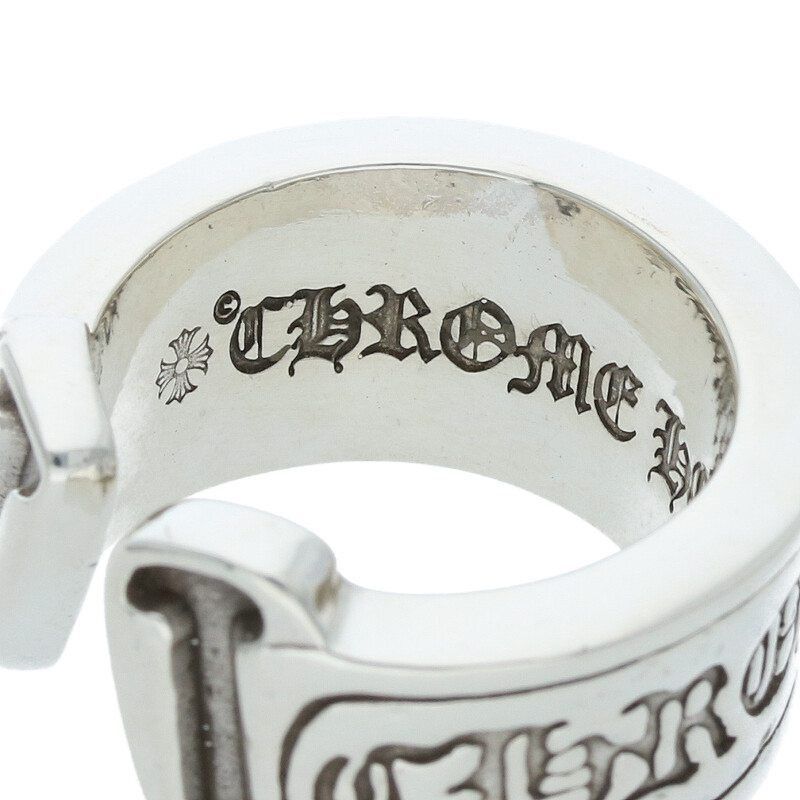 Chrome Hearts Chrome Hearts Large Scroll Label Silver Ring Size ONE SIZE - 3 Thumbnail