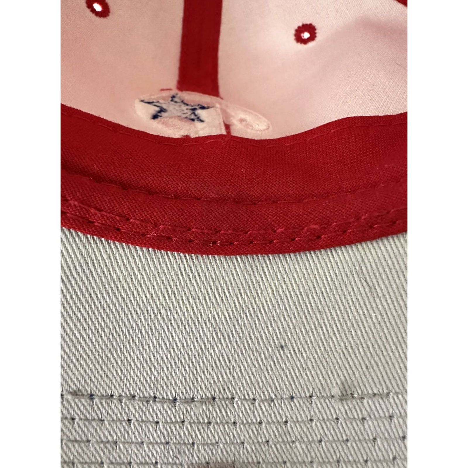 MLB VINTAGE 90s Philadelphia Phillies MLB Baseball Snapback Hat Red New without Tags Size ONE SIZE - 6 Thumbnail