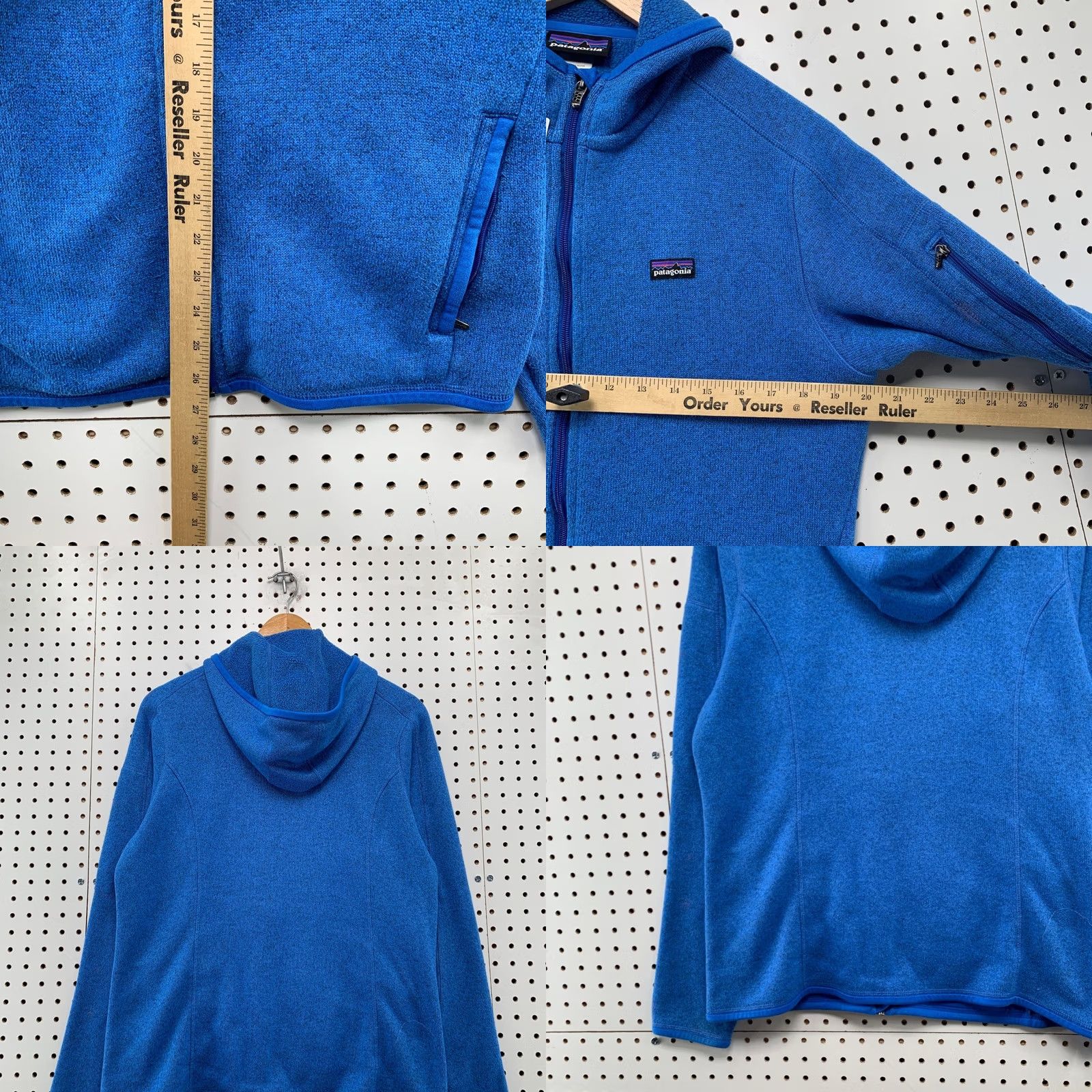 Patagonia Patagonia Better Sweater Hoodie Womens L Blue Full Zip Fleece Jacket Size L / US 10 / IT 46 - 9 Thumbnail