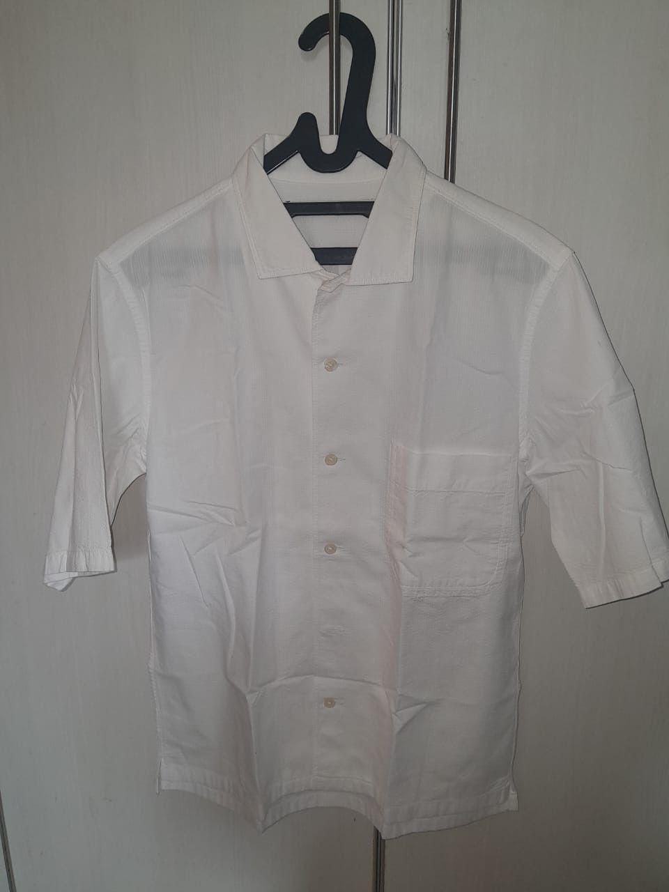 Designer × Japanese Brand × Uniqlo Uniqlo X Le Maire Shirt White Size US M / EU 48-50 / 2 - 1 Thumbnail