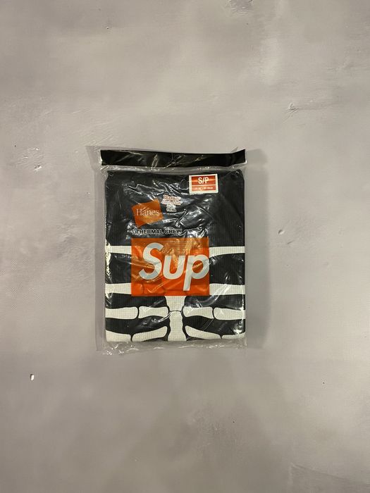 Supreme Fw23 Supreme x Hanes Bones Thermal Crew | Grailed