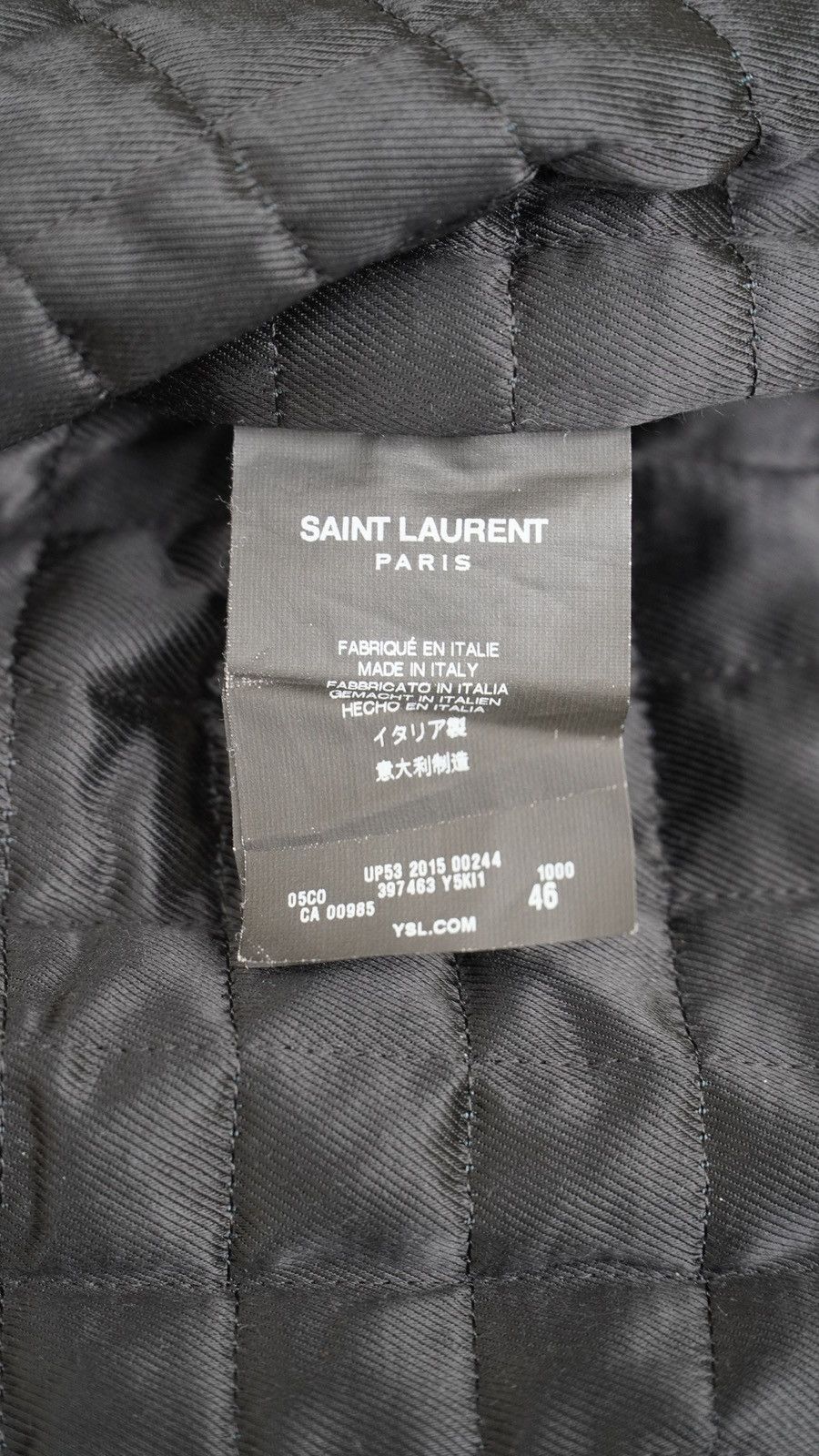 Saint Laurent Paris Saint Laurent - Hedi Slimane F/W15 - Aviator Leather Jacket Size US S / EU 44-46 / 1 - 12 Thumbnail