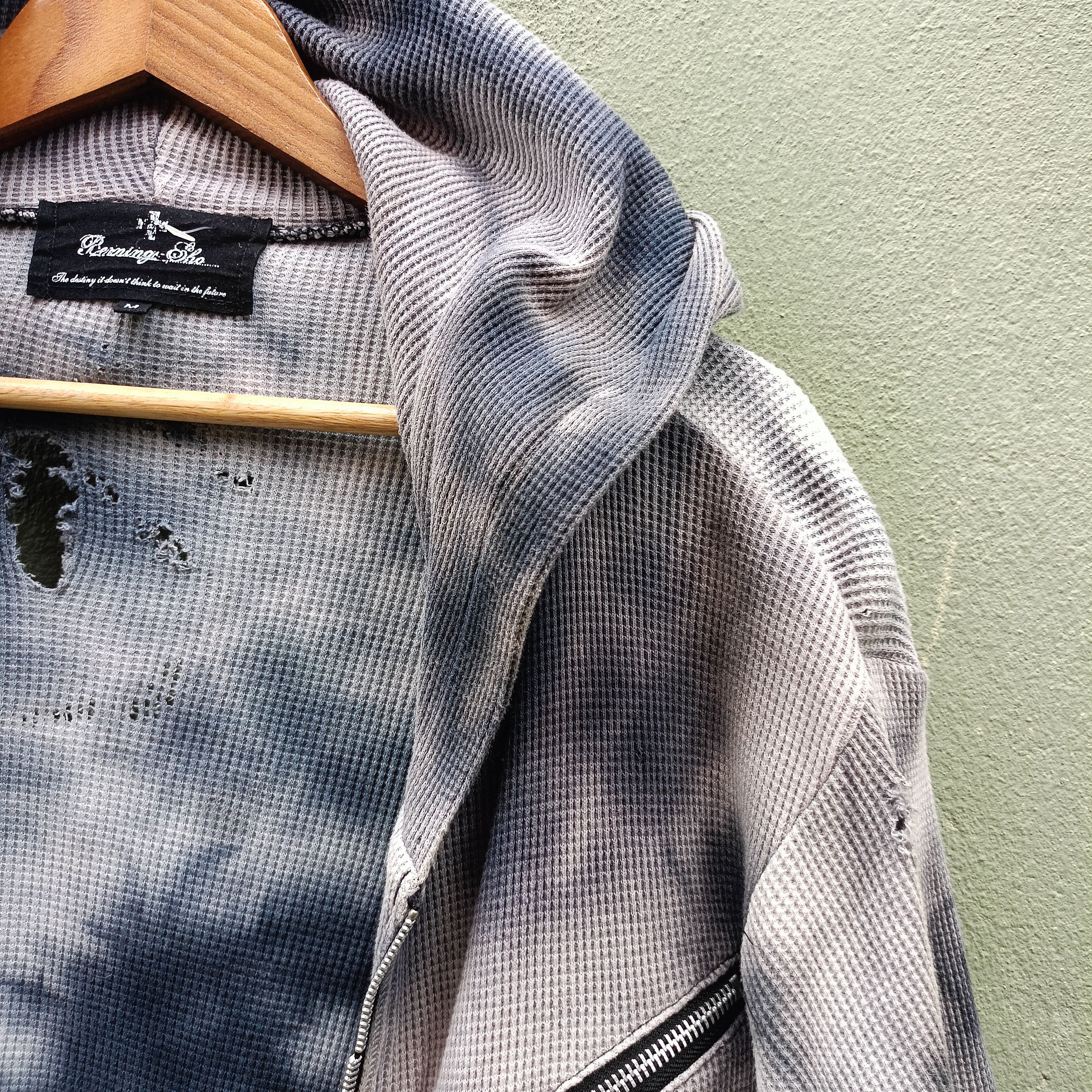 Seditionaries Berning Sho Distressed Hooded Zip jacket Size US M / EU 48-50 / 2 - 4 Thumbnail