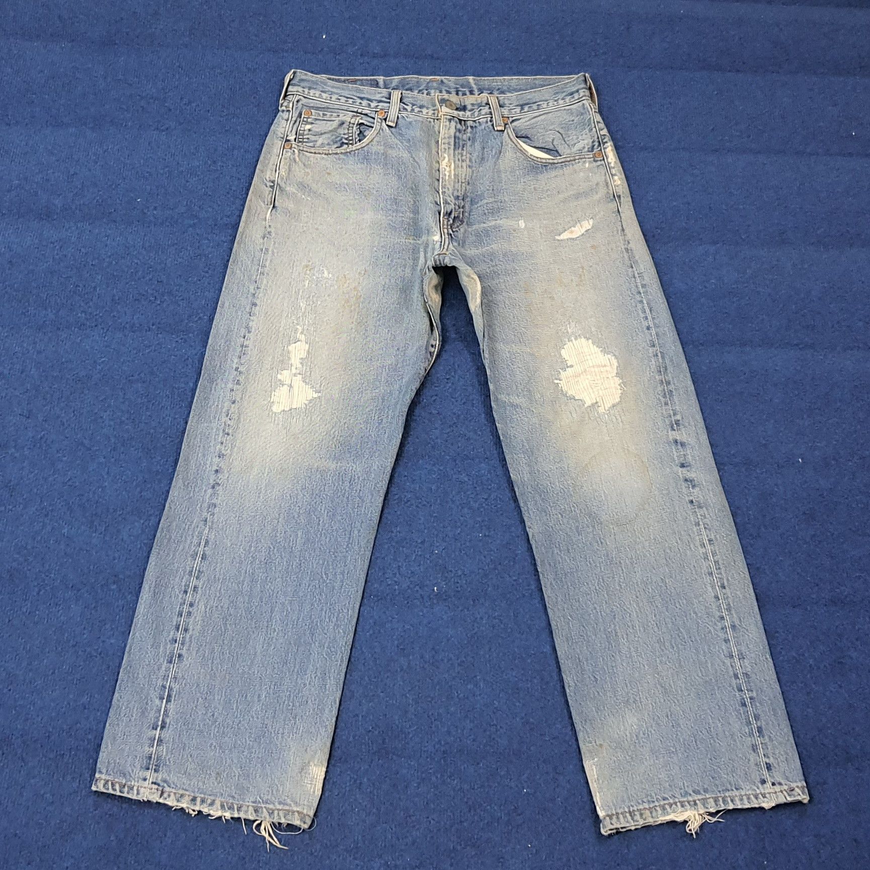 Levi's VINTAGE LEVI'S 502 Rare Redline Selvedge Denim Jeans C272N8 Size US 32 / EU 48 - 1 Thumbnail