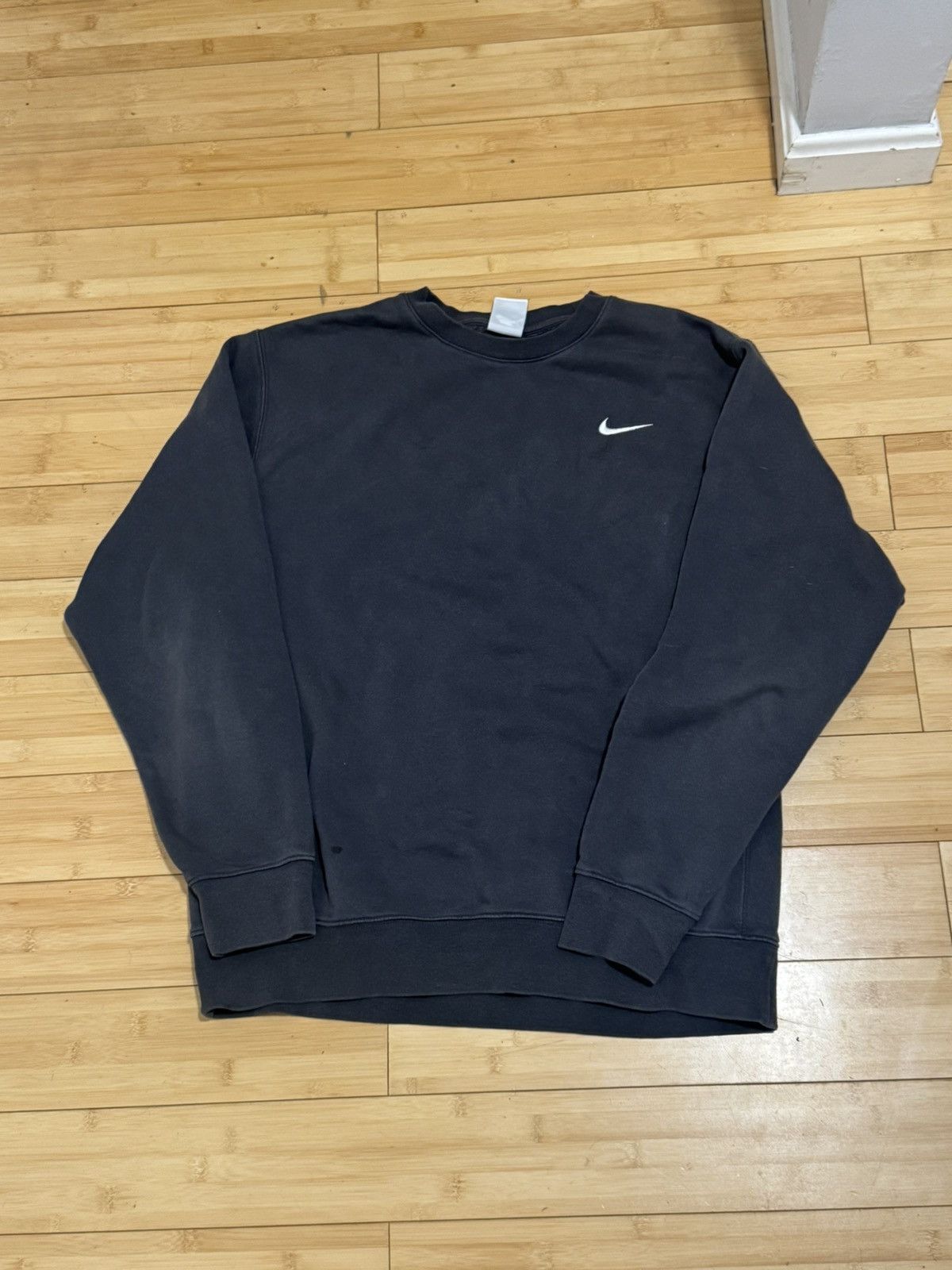 Nike Nike Grey Crewneck Vintage Size US L / EU 52-54 / 3 - 1 Thumbnail