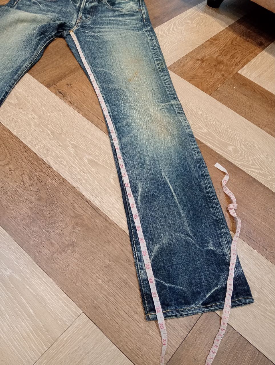 Spellbound SPELLBOUND JAPAN BLUE WASHED DENIM PANTS Size US 28 / EU 44 - 12 Thumbnail
