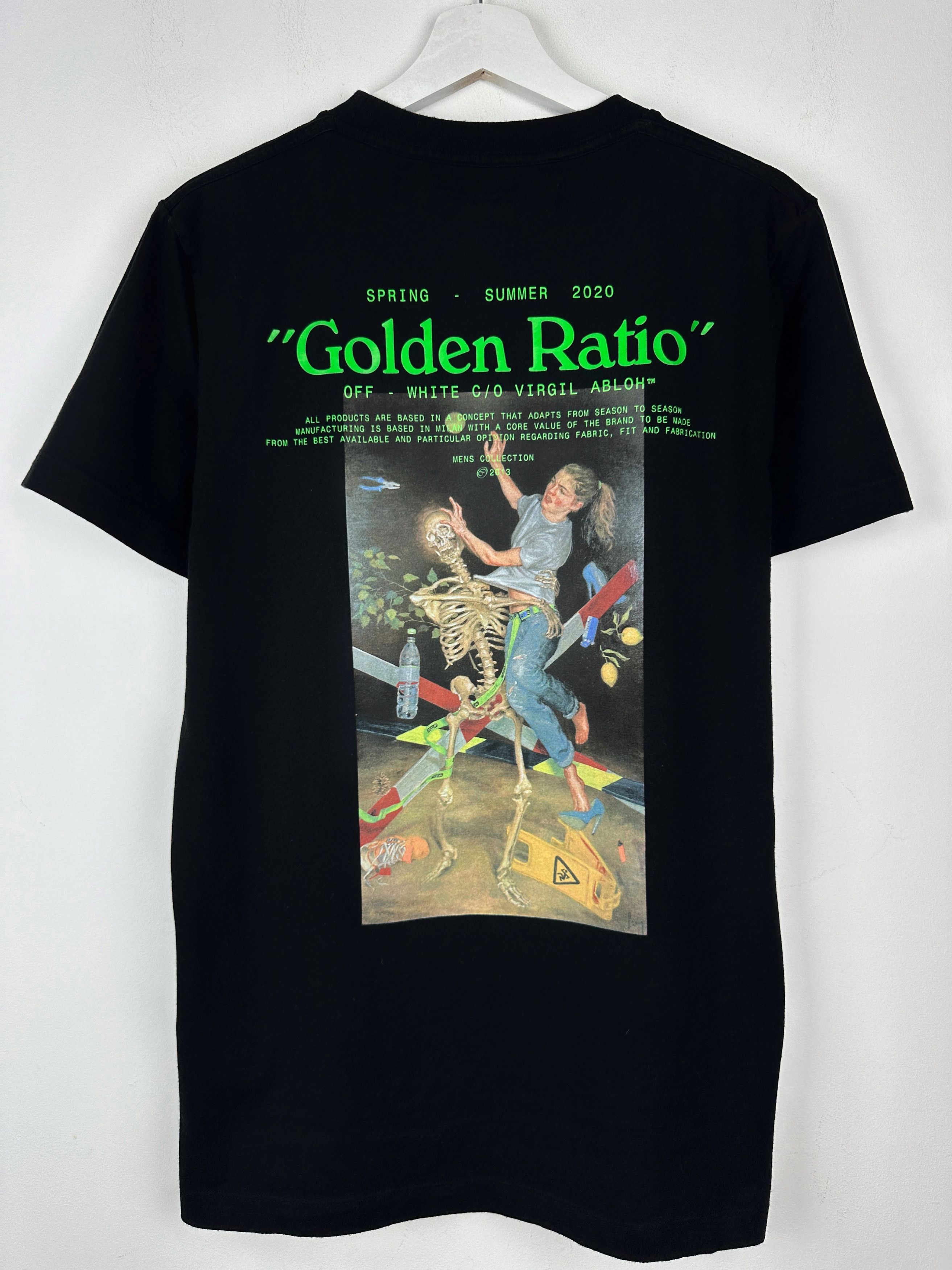 【OFF-WHITE】MODERNISM TEE Off-White Off white “THE RAIN” Modernism Tee T-shirt | Grailed
