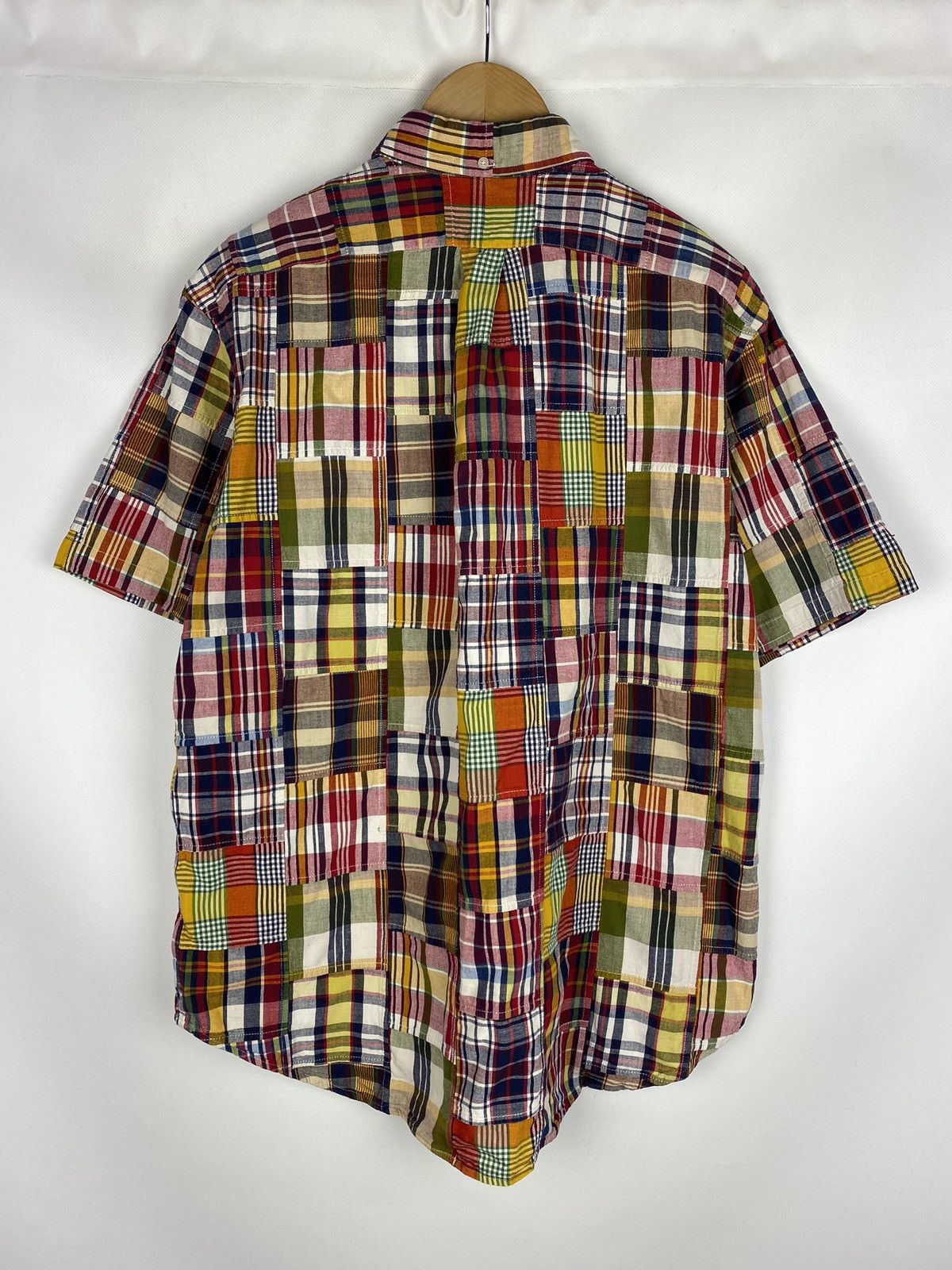 Polo Ralph Lauren Polo by Ralph Lauren VTG patchwork S/S button up shirt Size US L / EU 52-54 / 3 - 16 Thumbnail