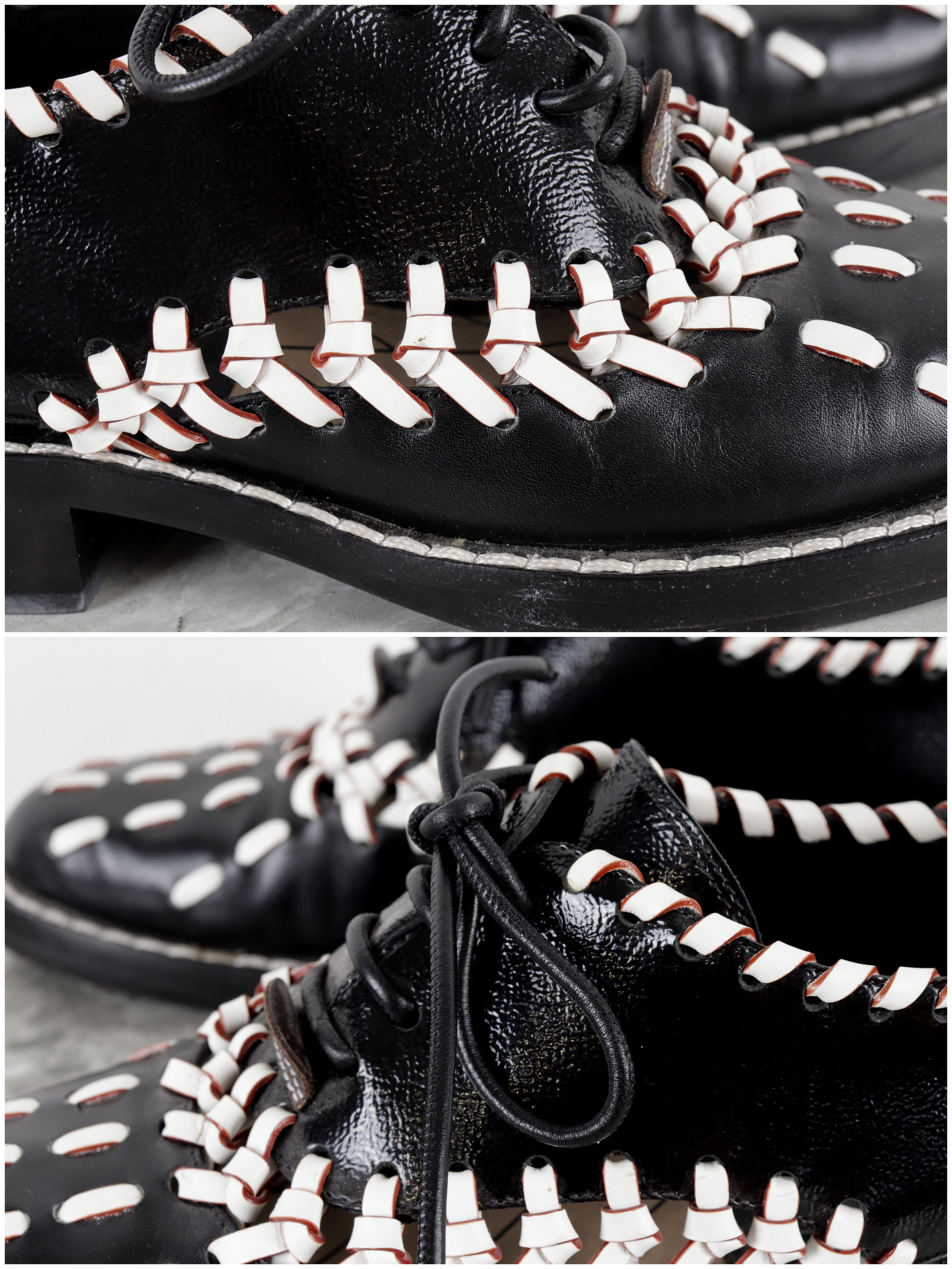 Louis Vuitton Louis Vuitton lace-up Manga Braided Oxford Shoes Size US 7 / IT 37 - 11 Thumbnail