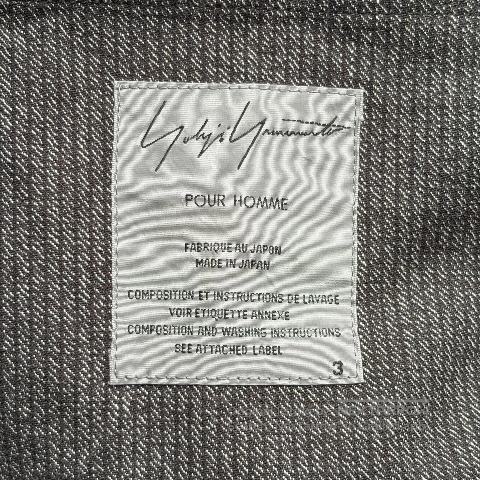 Yohji Yamamoto Yohji Yamamoto 10SS Gray Stripe Badge Suit. Size US L / EU 52-54 / 3 - 7 Thumbnail