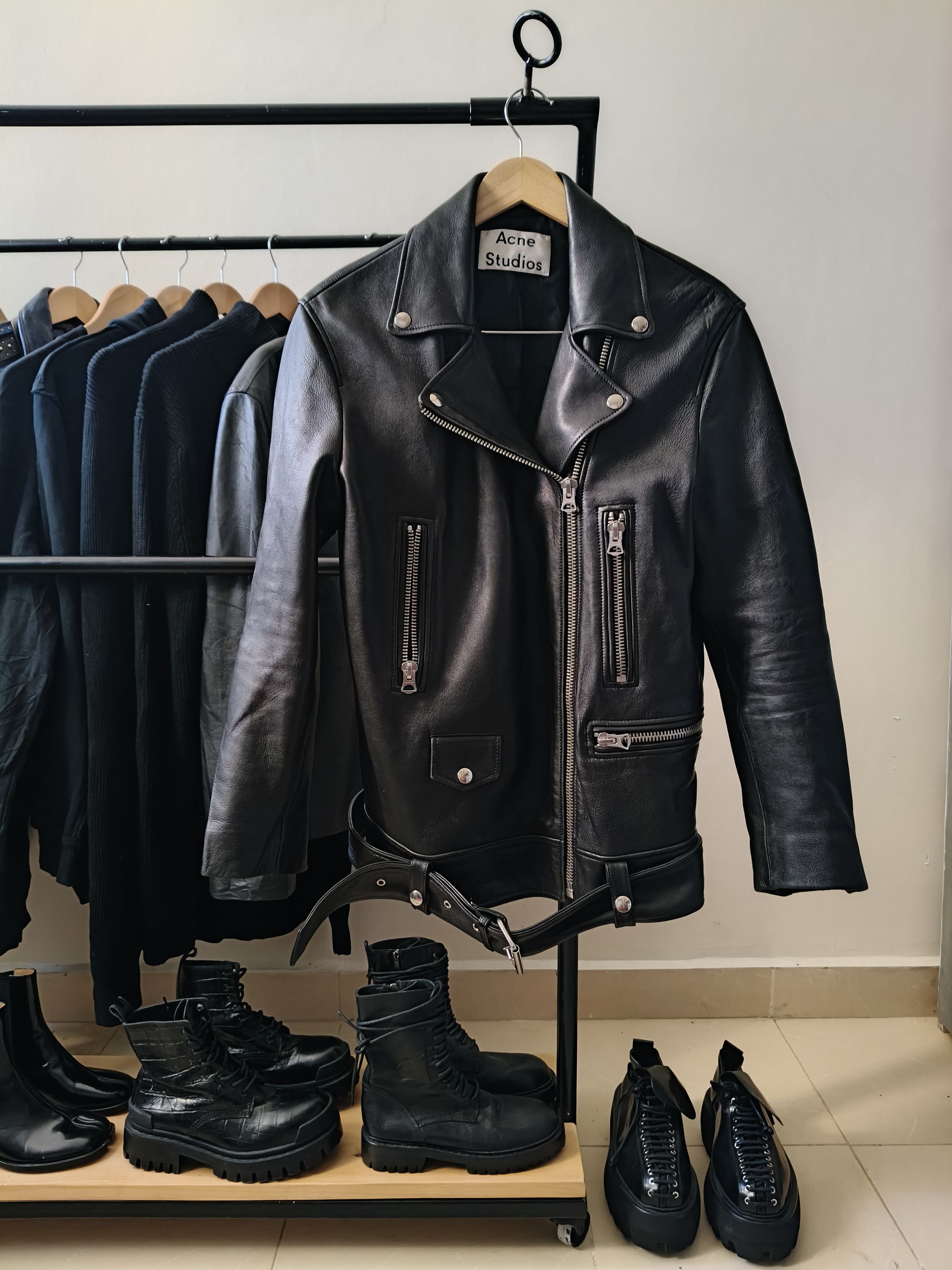 Acne Studios 🕷️💥 Acne studio leather jackets Size US XL / EU 56 / 4 - 2 Thumbnail