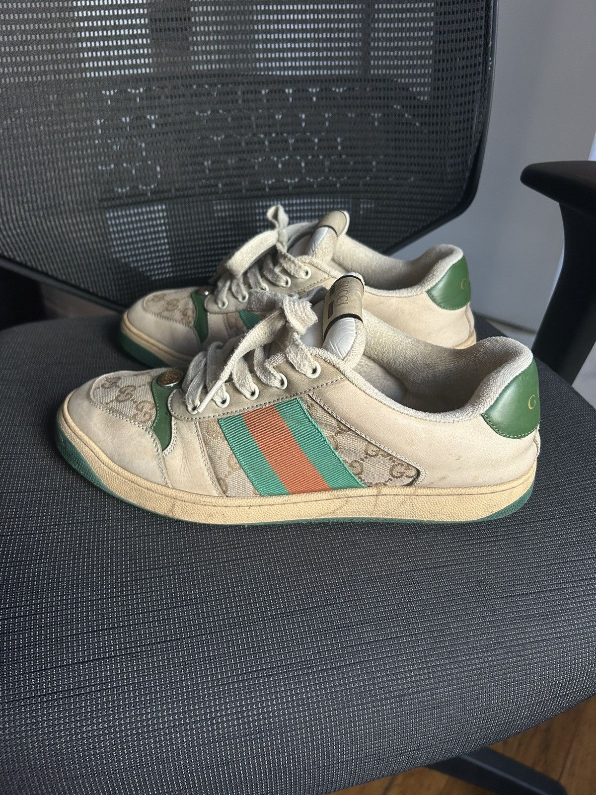 Gucci Gucci Screener Sneaker Trainer Size US 10 / EU 43 - 2 Thumbnail