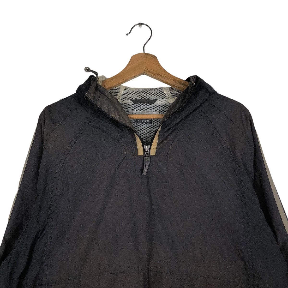Nike 📌Vintage Windbreaker Anorak Hoodie Jacket Nike Big Swoosh Size US M / EU 48-50 / 2 - 15 Thumbnail