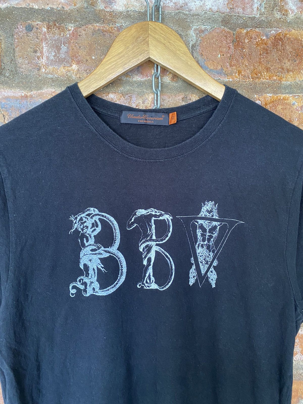 Undercover AW06 Undercover Skull Demon Snake and Jesus BBV tee Size US M / EU 48-50 / 2 - 3 Thumbnail