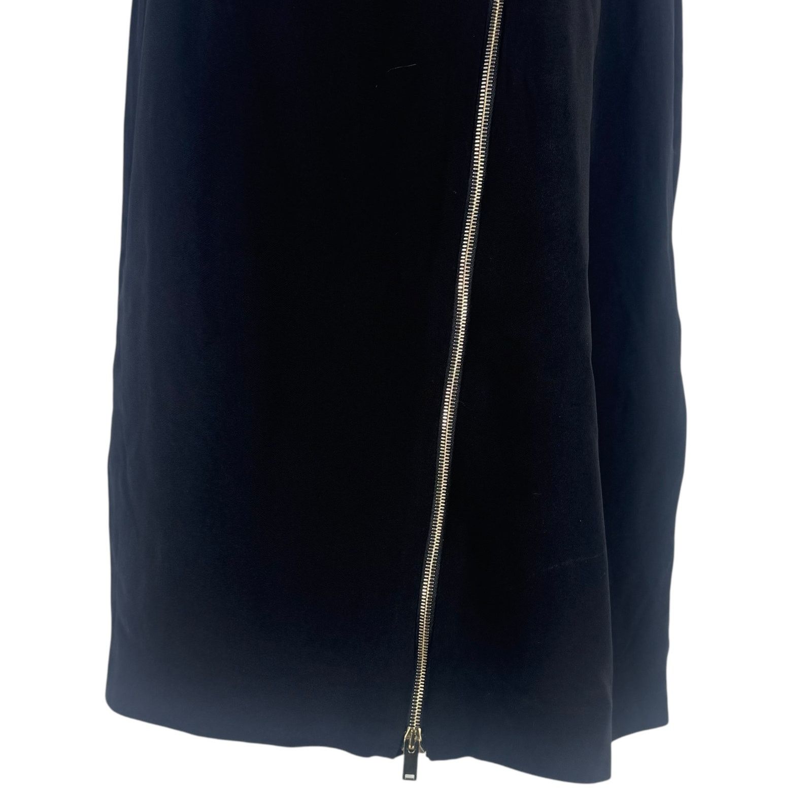 Stella McCartney New Stella Mccartney Asymmetric Dress Sleeveless Zip Black Size M / US 6-8 / IT 42-44 - 4 Thumbnail