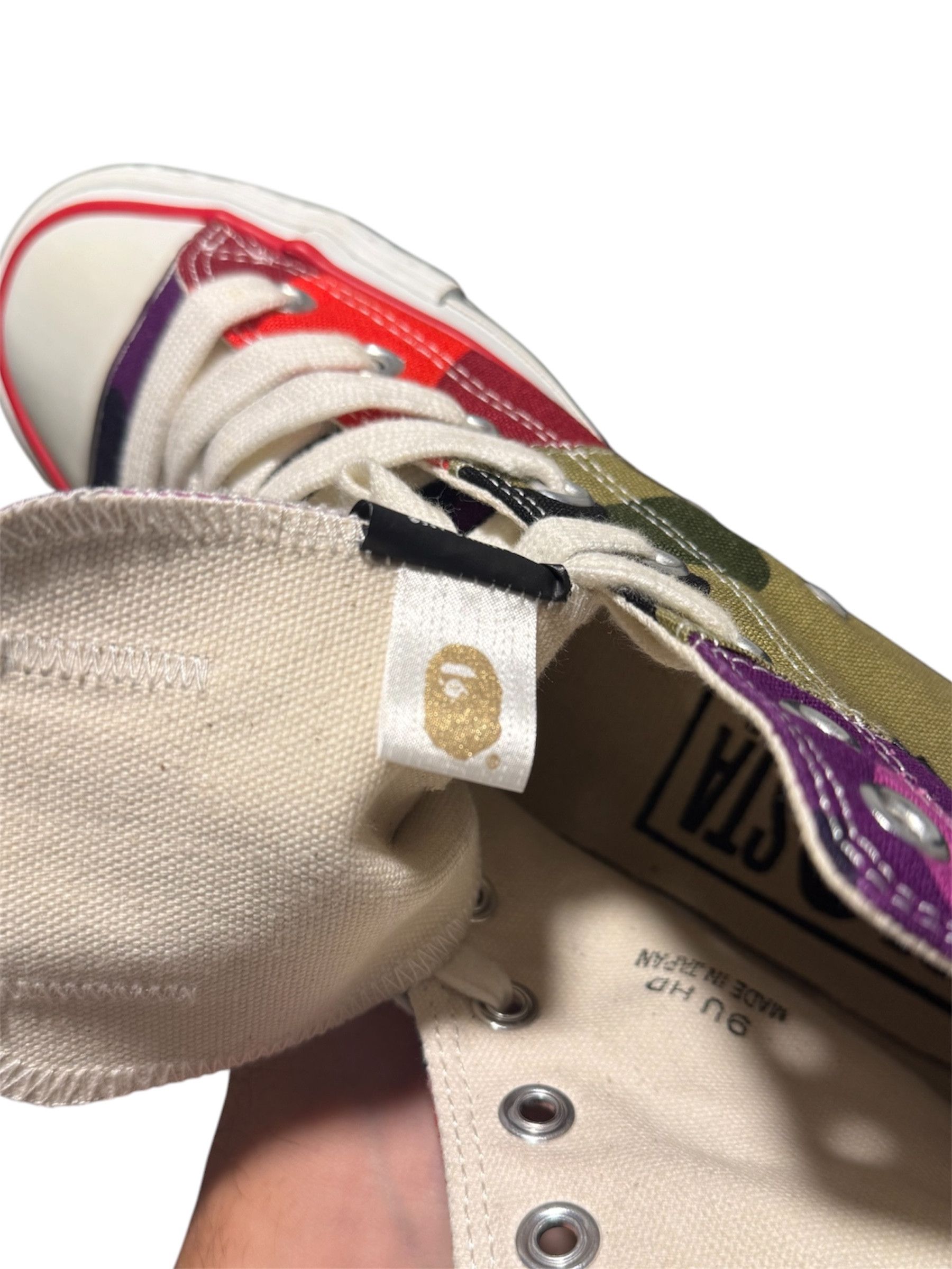 Bape Multi Camo Apestas Size US 8.5 / EU 41-42 - 7 Thumbnail