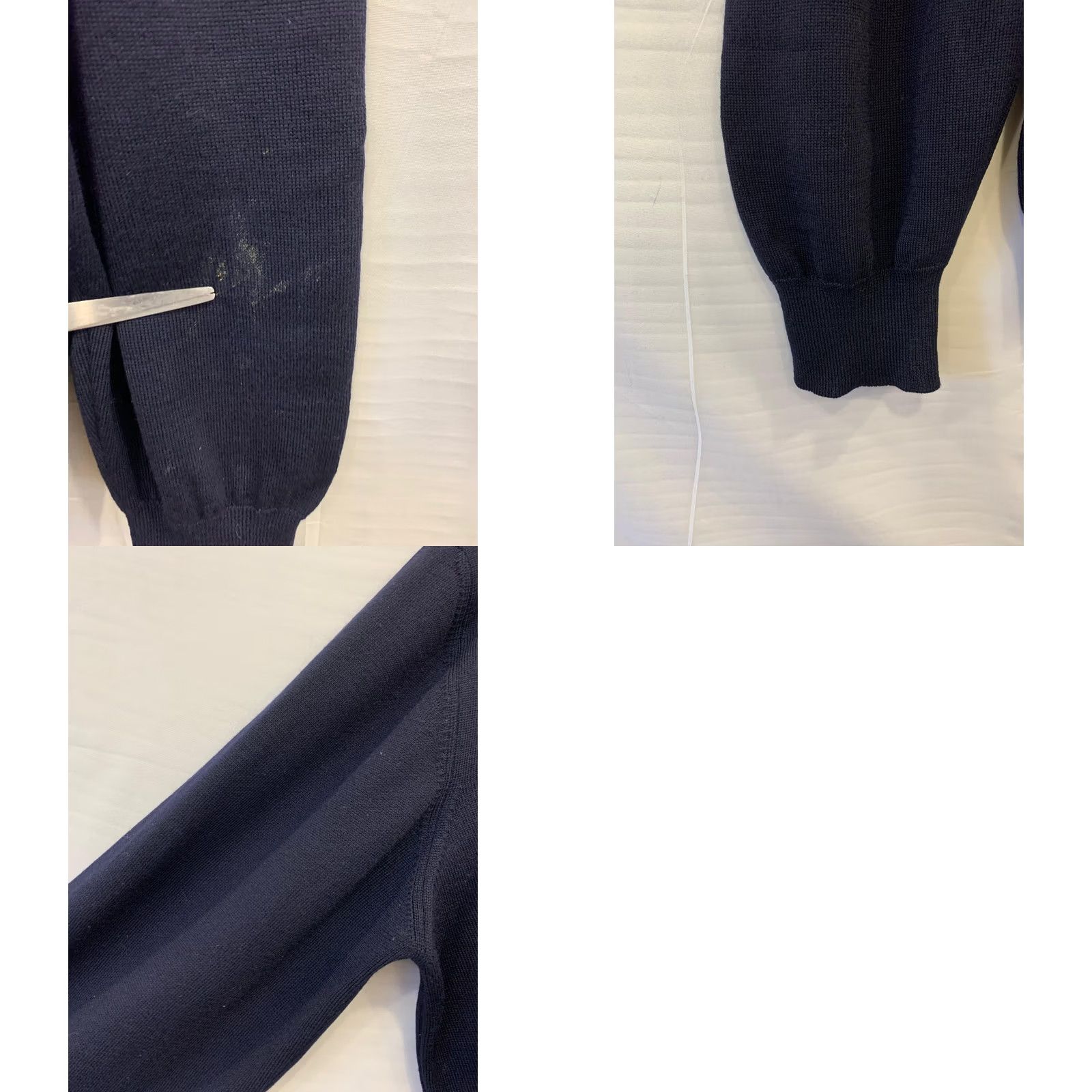 Ermenegildo Zegna VINTAGE Ermenegildo Zegna Navy Blue 100% Wool Crewneck Sweater Men XL Navy Blue Wool Crewneck Sweater Mens XL Blue 100% Lana Wool Italy Size US XL / EU 56 / 4 - 8 Thumbnail