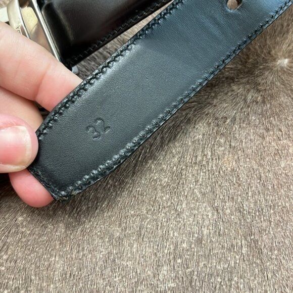 Salvatore Ferragamo Salvatore Ferragamo Reversible Gancini Leather Belt Size 32 - 4 Thumbnail