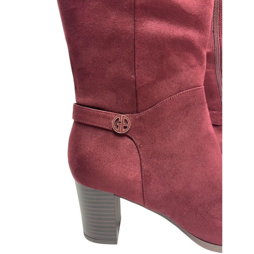 Other GIANI BERNINI/ Tall / Block Heel / Burgundy / Wine / Italian Size US 10 / IT 40 - 6 Thumbnail