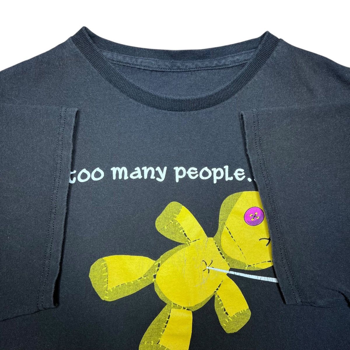 Vintage Vintage 2000s Too Many People Not Enough Voodoo Dolls Tee Size US M / EU 48-50 / 2 - 2 Thumbnail