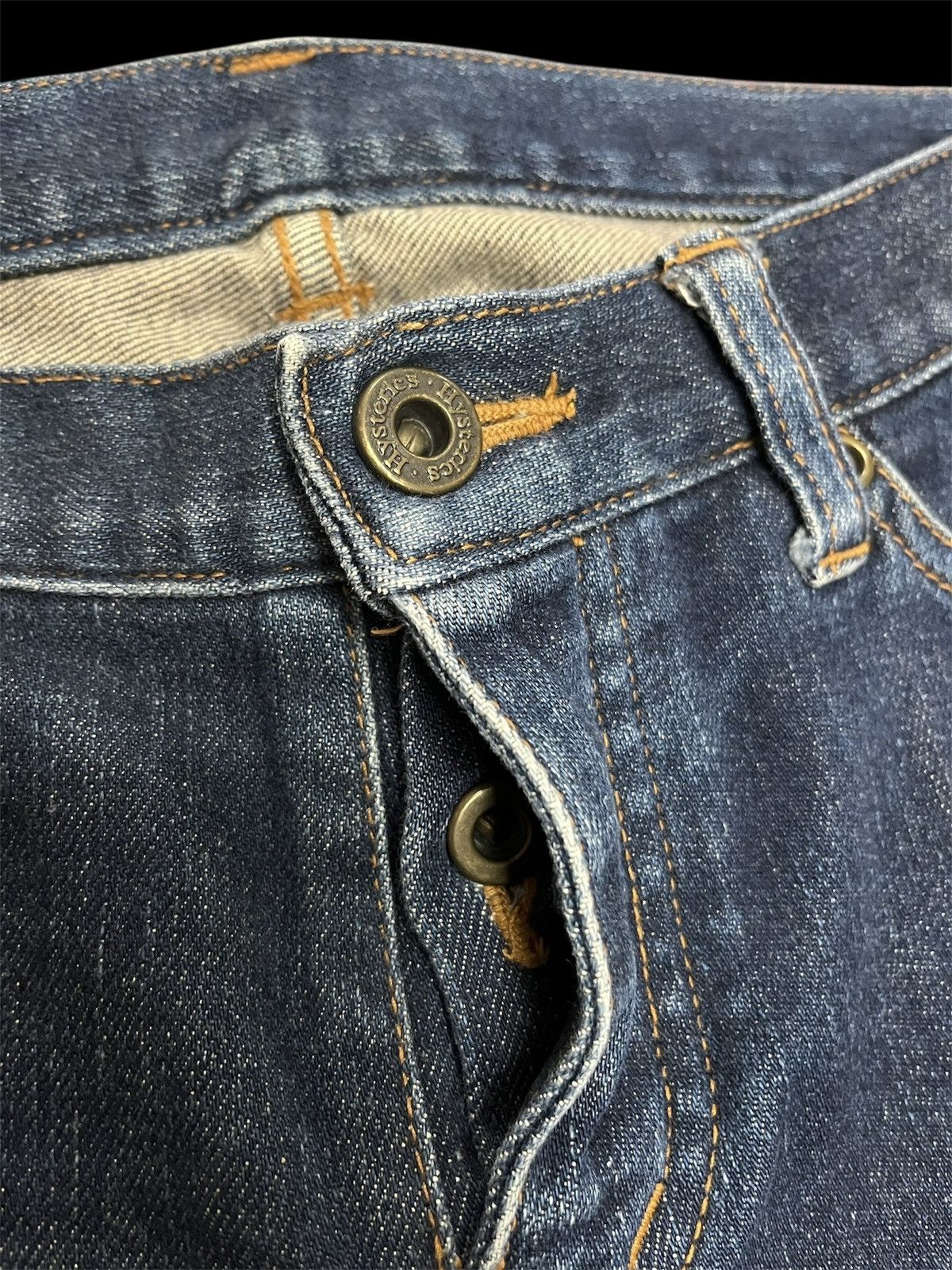 Hysteric Glamour HYSTERIC GLAMOUR FLARED JEANS x IF SIX WAS NINE x VINTAGE Size 31" - 4 Thumbnail