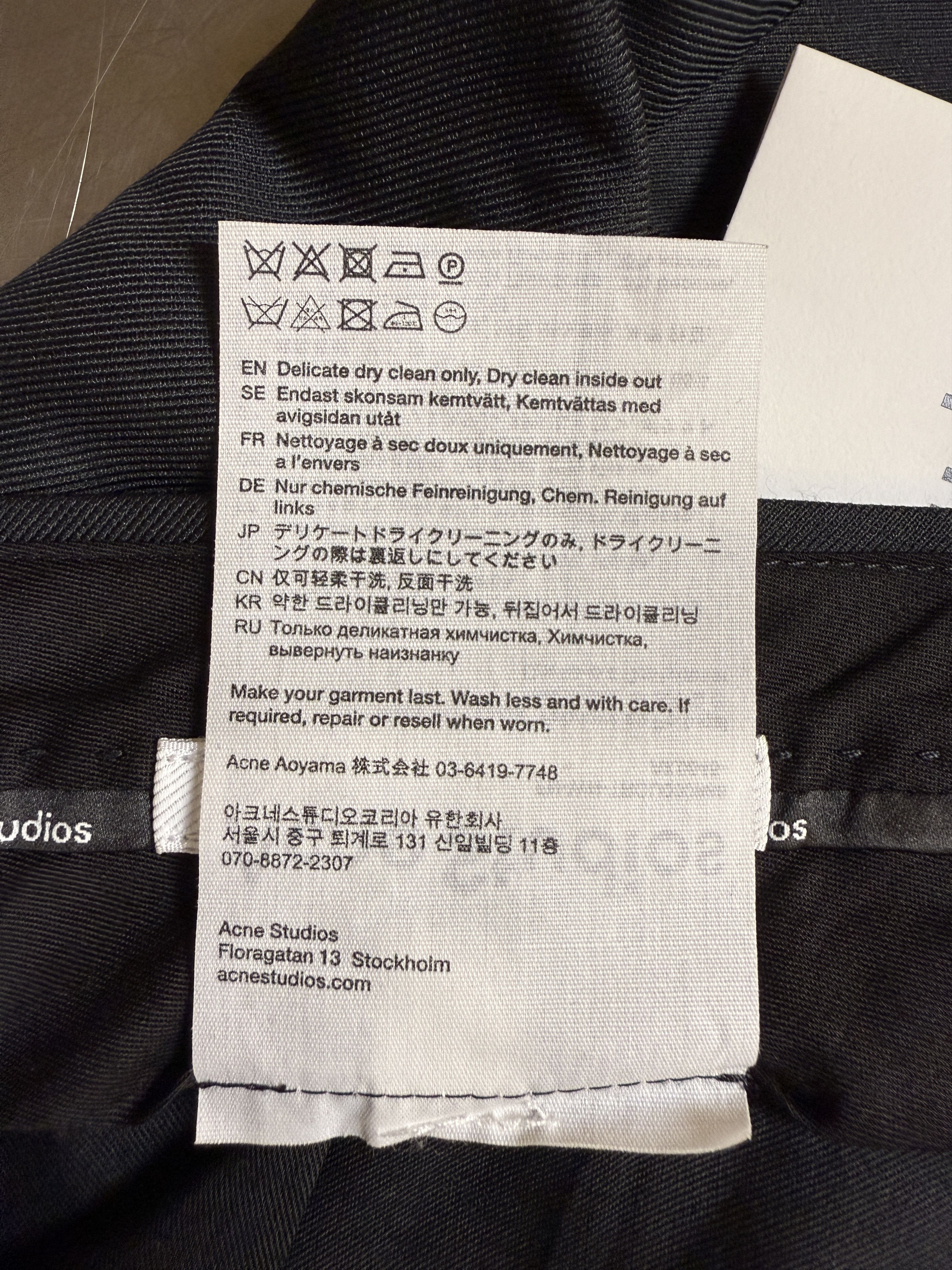 Acne Studios $660 Acne Studios Gathered Pants Size 28" / US 6 / IT 42 - 14 Thumbnail