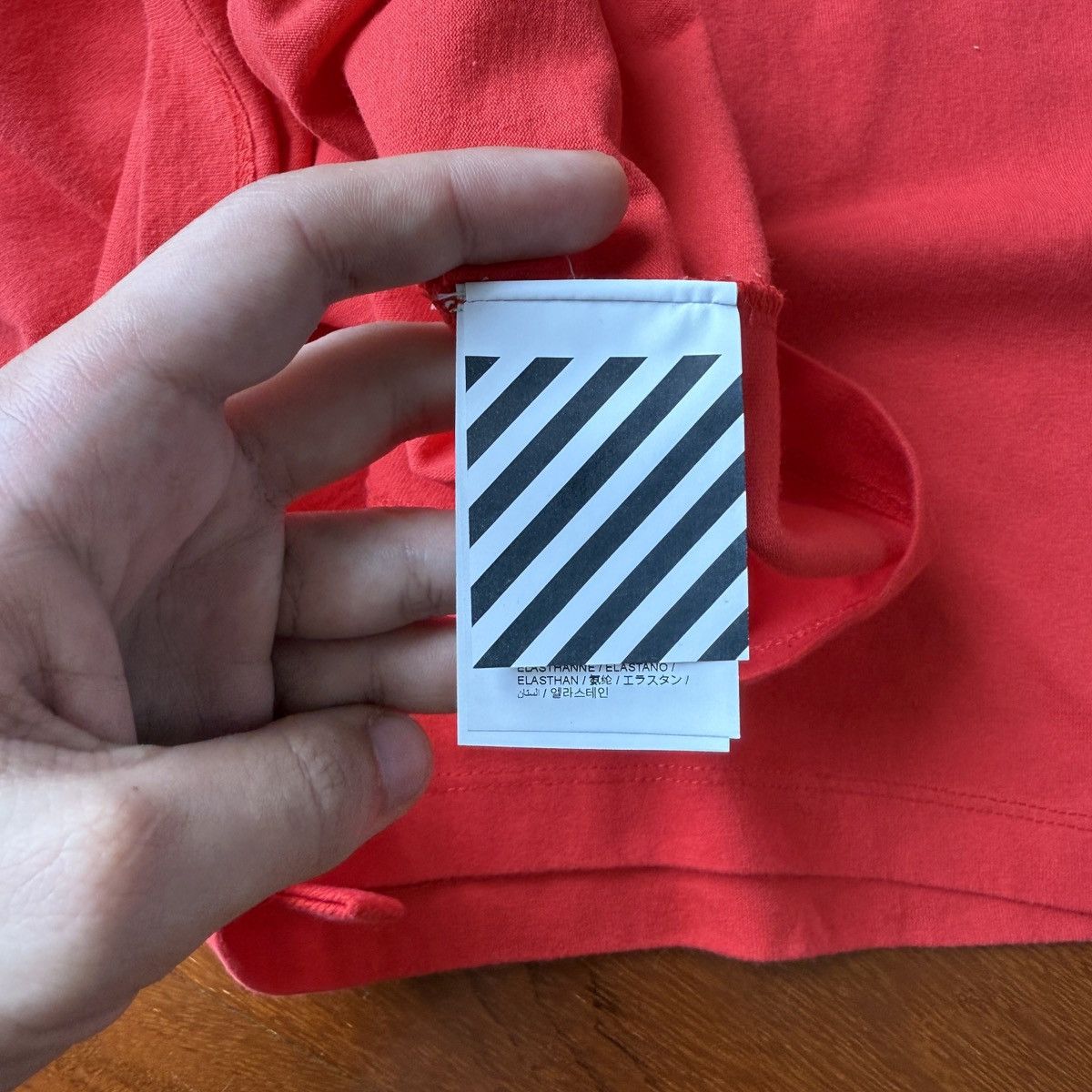 Off-White Off-White ss19 stencil tee oversized size XL Size US XL / EU 56 / 4 - 7 Thumbnail