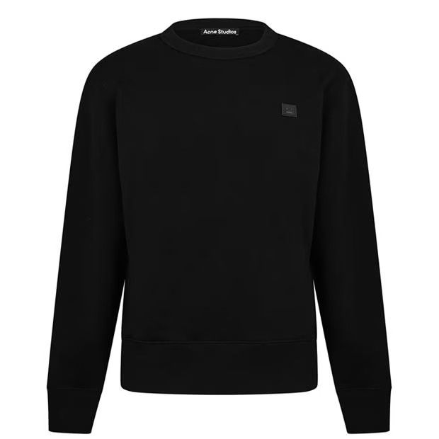 image of Acne Studios O1G2R1Mq0324 Sweatshirts In Black, Men's (Size XS)