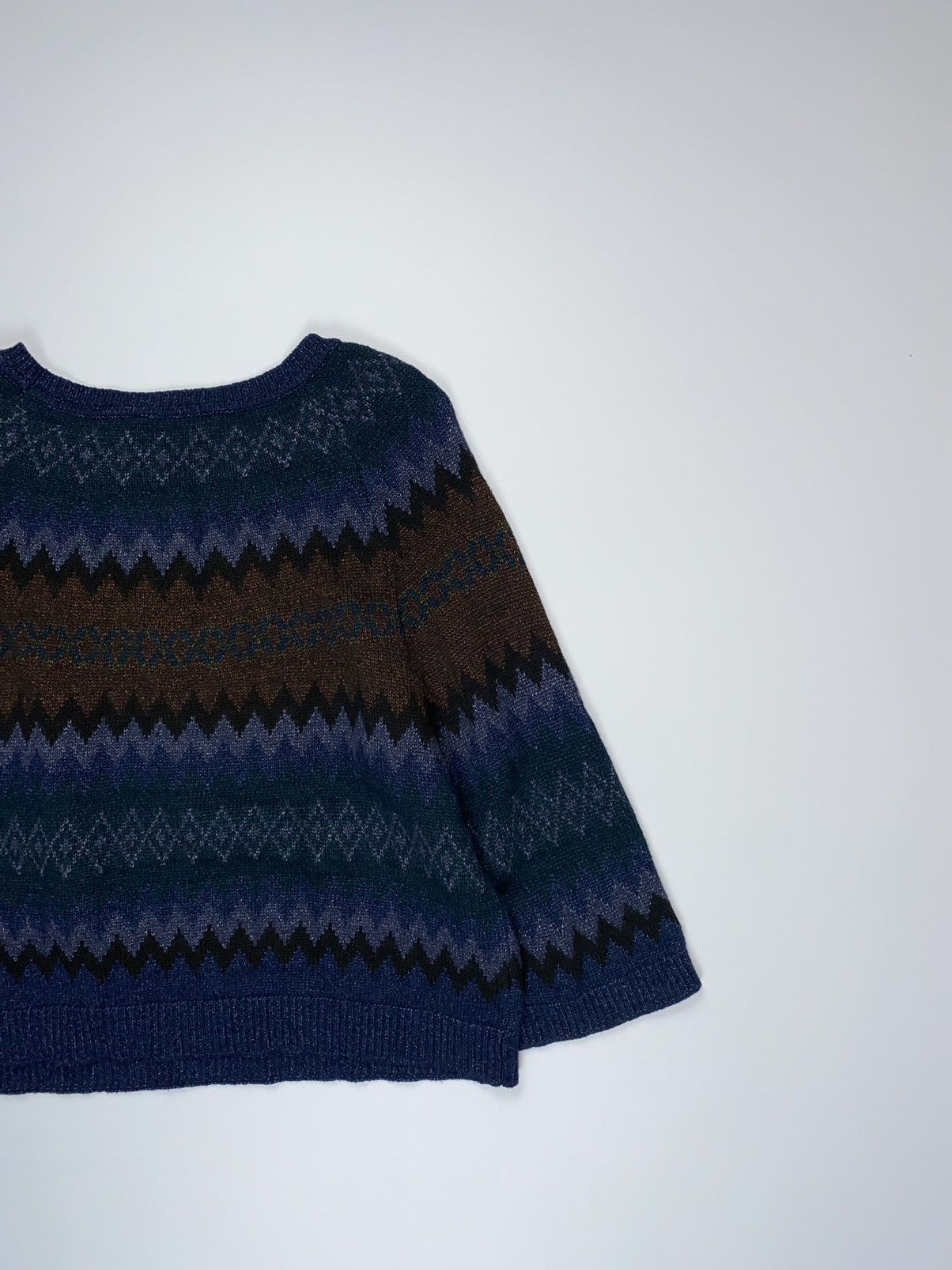 Weekend Max Mara 🚨 Weekend Max Mara vintage knitted wool sweater art luxury Size M / US 6-8 / IT 42-44 - 9 Thumbnail