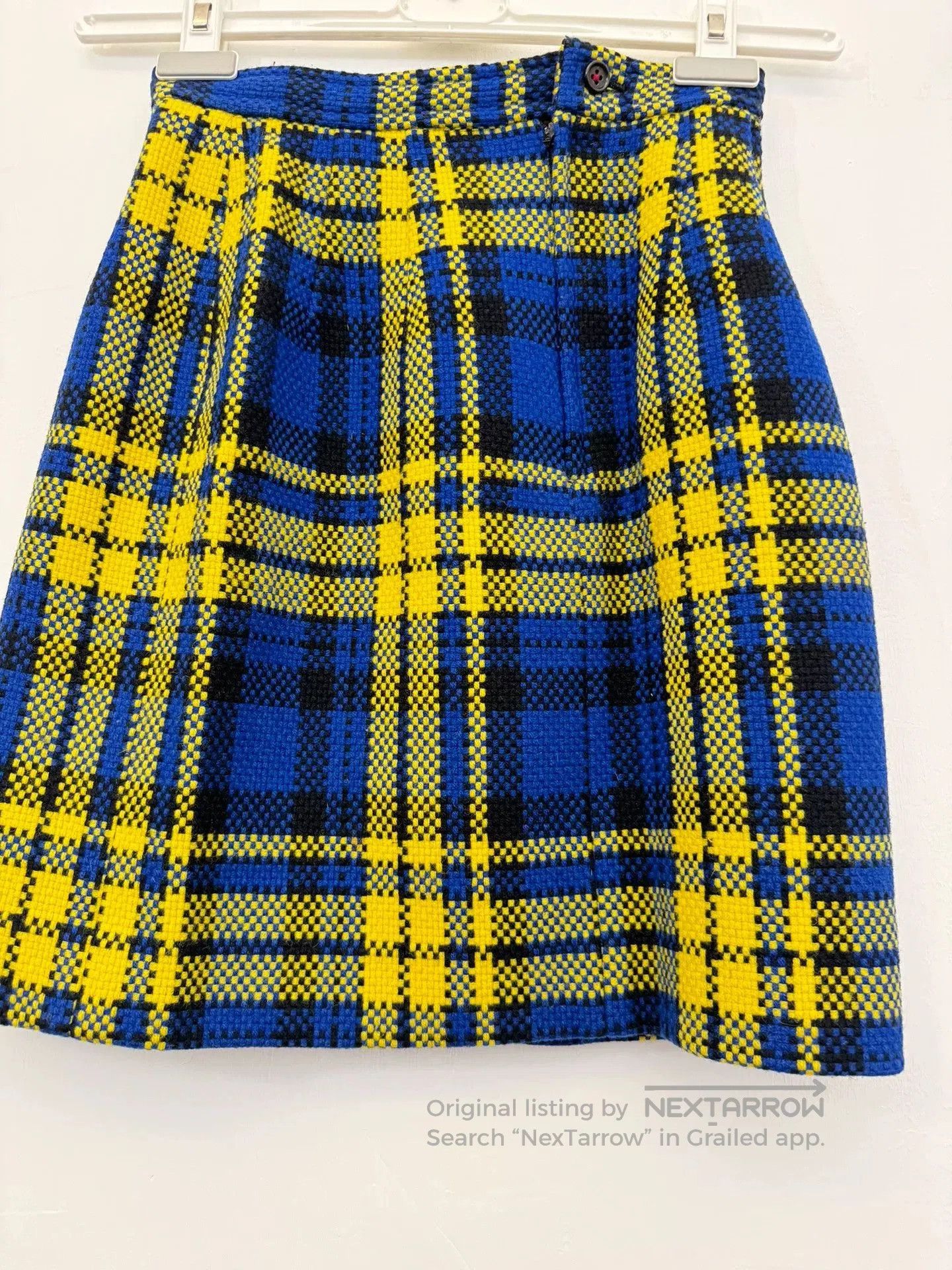 Comme des Garcons Comme des Garçons Plaid Mini Skirt. Size 24" / US 00 / IT 34 - 5 Thumbnail