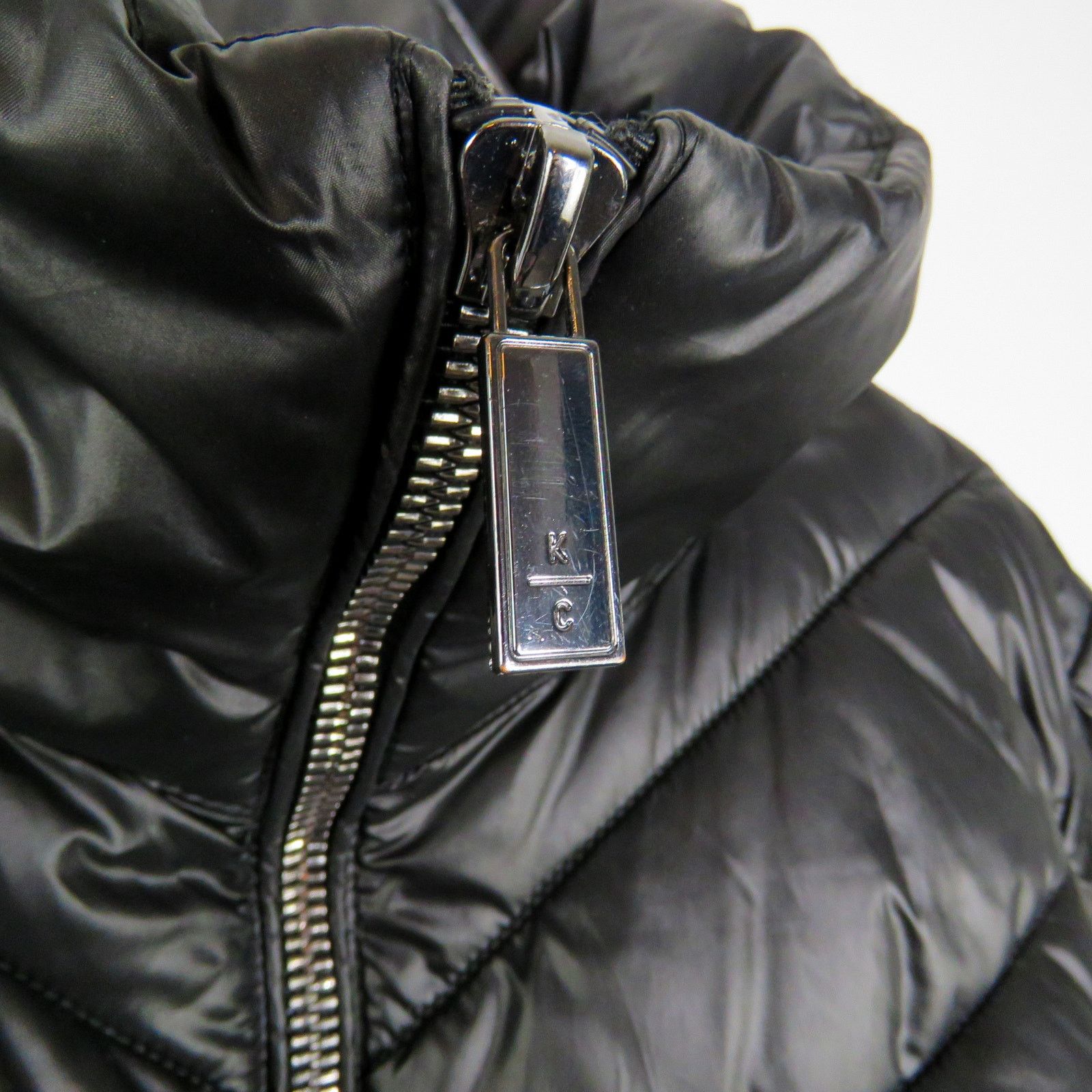 Kenneth Cole Kenneth Cole Black Quilted Puffer Coat Small Classic Size S / US 4 / IT 40 - 5 Thumbnail