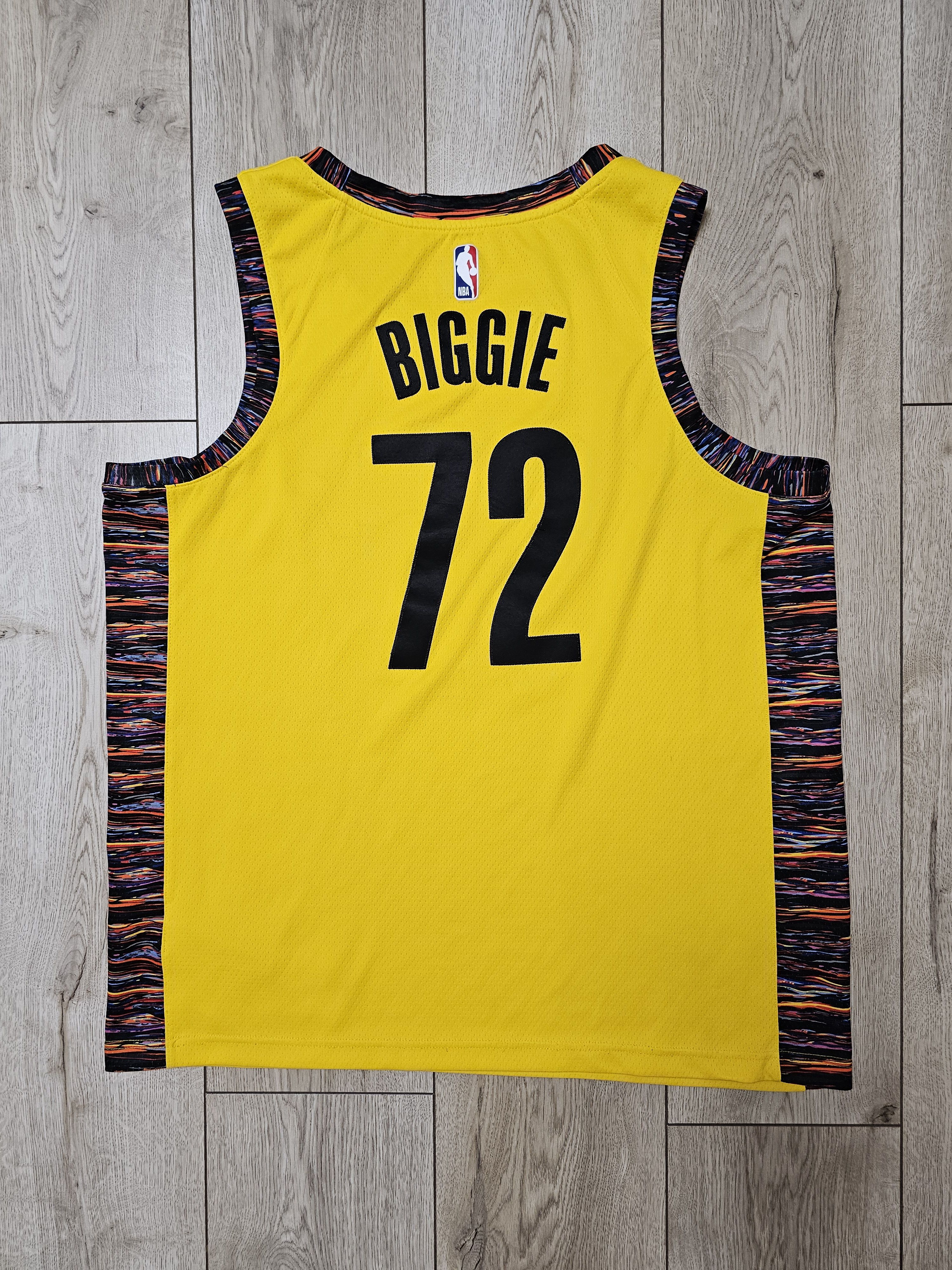 NBA BROOKLYN NEETS JERSEY BIGGIE BED-STUY BASKETBALL SHIRT Size US XL / EU 56 / 4 - 2 Thumbnail