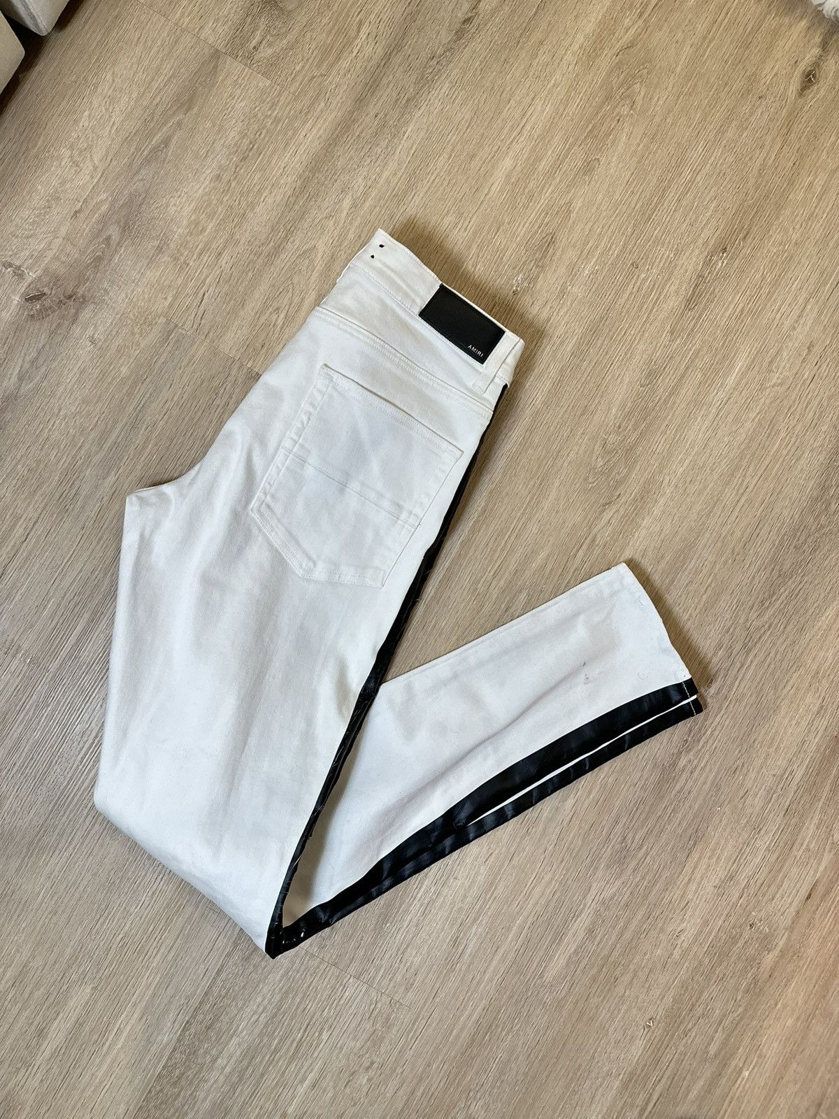 Amiri AMIRI White and black jeans Size US 34 / EU 50 - 5 Thumbnail