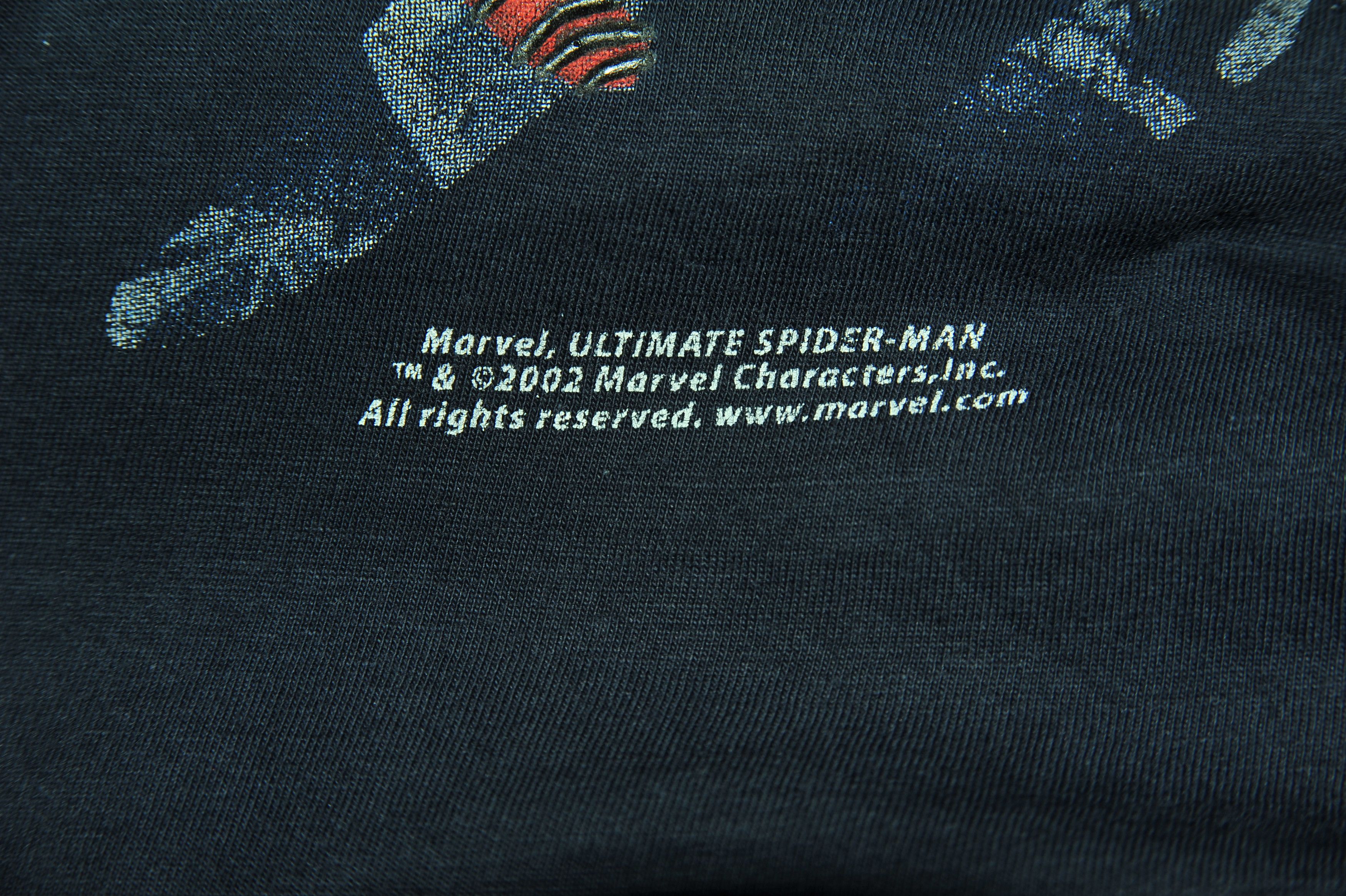 Vintage Vintage 2002 Ultimate Spider Man T-shirt Size US M / EU 48-50 / 2 - 3 Thumbnail
