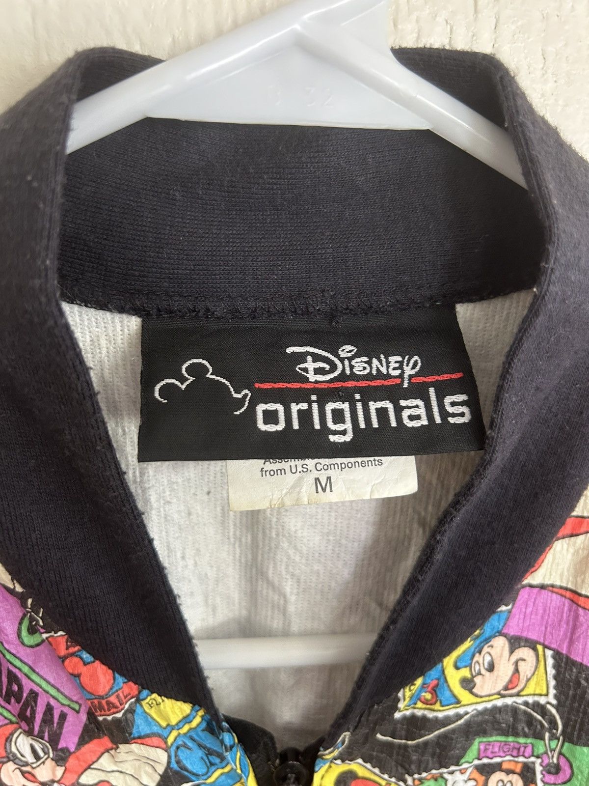 Mickey Mouse 90s Disney Mickey Mouse Air Mickey Flight Travel Windbreaker Size US M / EU 48-50 / 2 - 11 Thumbnail