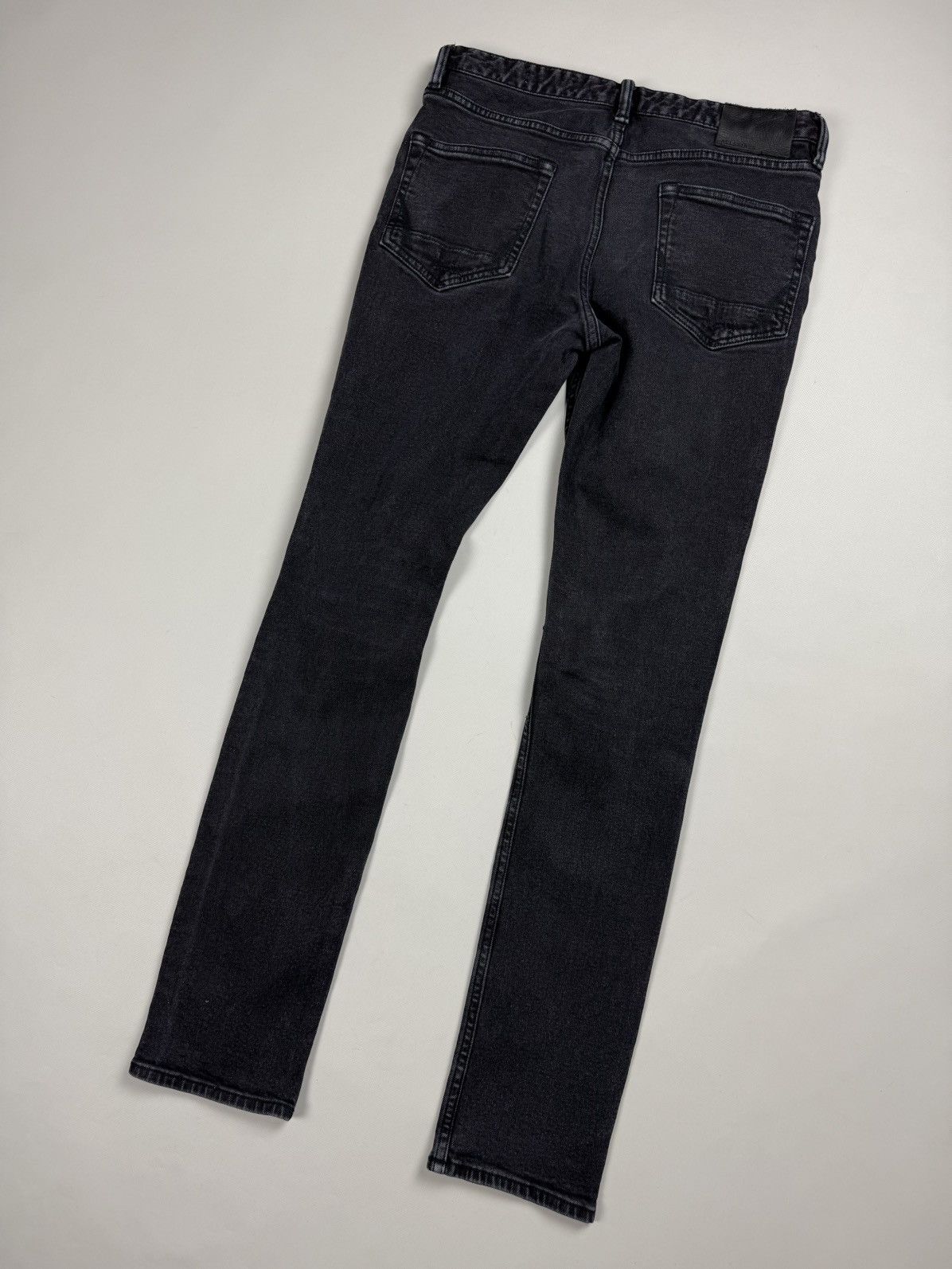 Allsaints × Japanese Brand Allsaints Cigarette Damaged Distressed Denim Skinny Jeans Size US 30 / EU 46 - 22 Thumbnail