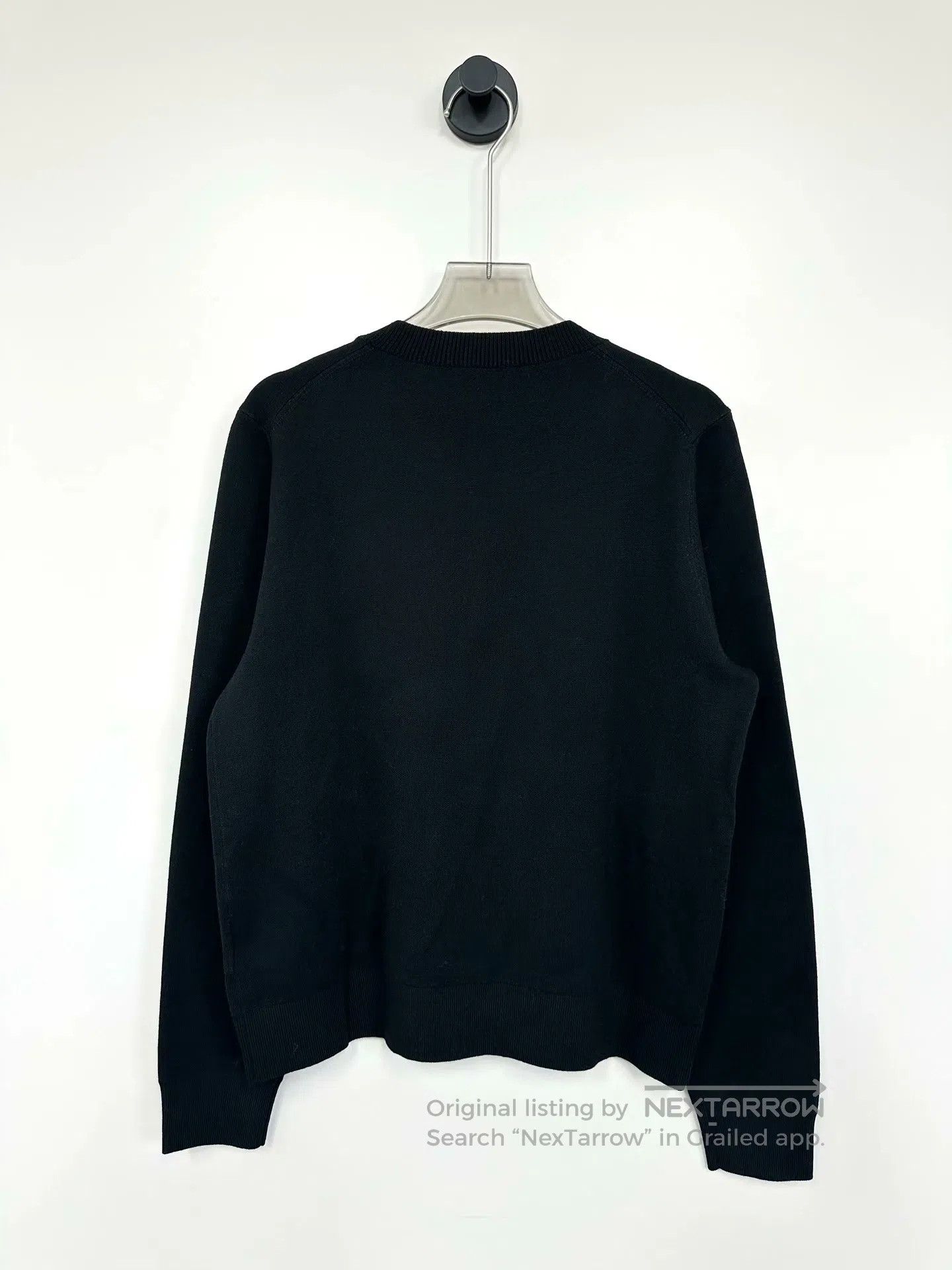 Burberry Burberry Black Square Logo Wool Knit Sweater| Size US S / EU 44-46 / 1 - 2 Thumbnail