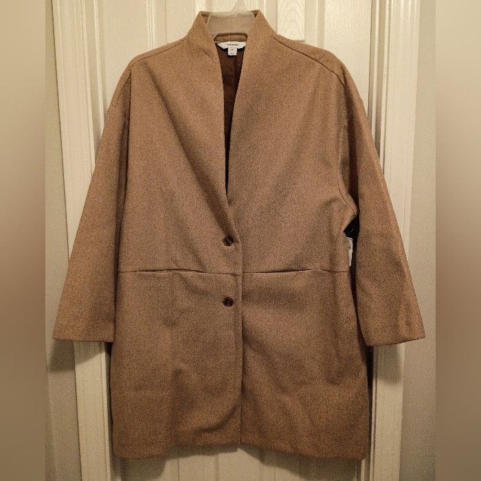 Old Navy Old Navy Tan Trench Coat for Women Size XL / US 12-14 / IT 48-50 - 4 Thumbnail