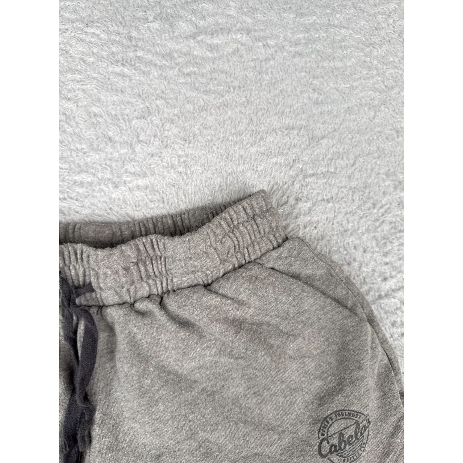 Vintage Cabela's Womens Shorts Small Gray Sweat Elastic Waist Terry Casual Hiking Workout Athleisure 28x3 Size 28" / US 6 / IT 42 - 5 Thumbnail