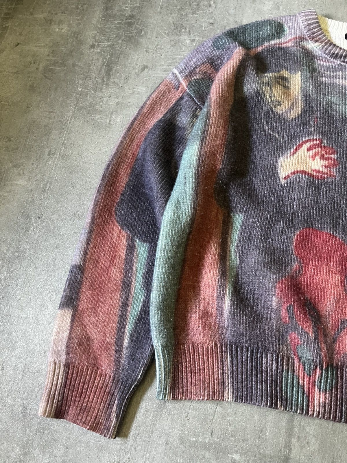 Acne Studios Acne Studios S/S 22 Separation sweater multicolor rare Size US M / EU 48-50 / 2 - 5 Thumbnail